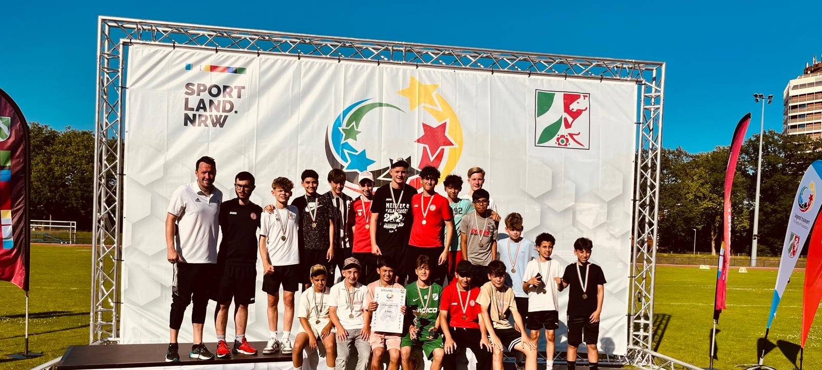 Schüler aus Essen holen Medaille bei Sportwettbewerb