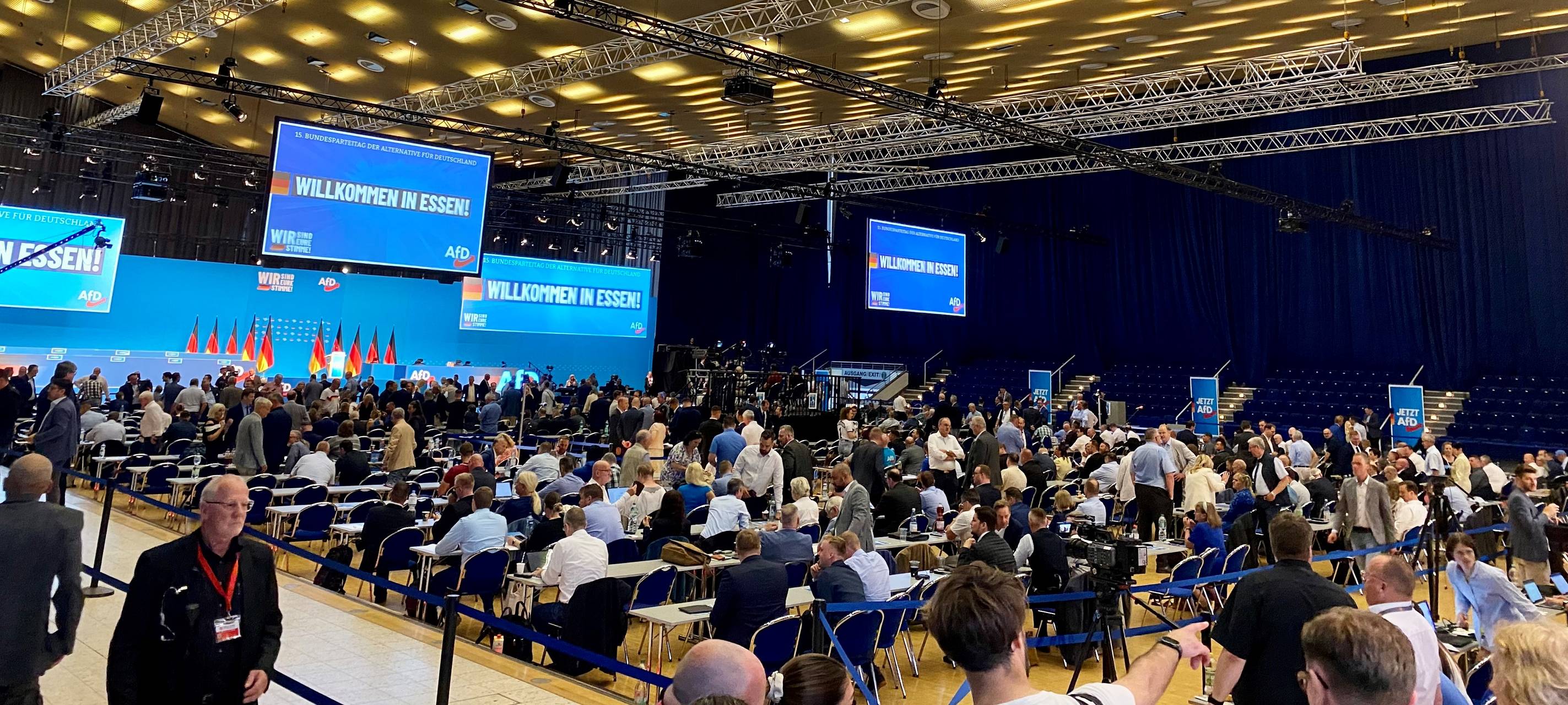 AfD-Bundesparteitag in Essen - Ticker für den Überblick