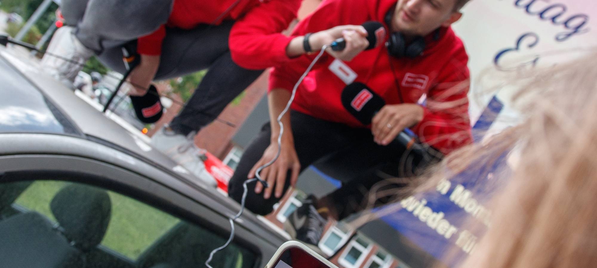 Der Radio Essen-Verkehrsmeldertag 2024: Zwischen Waschstraße und Kuchen-Buffet