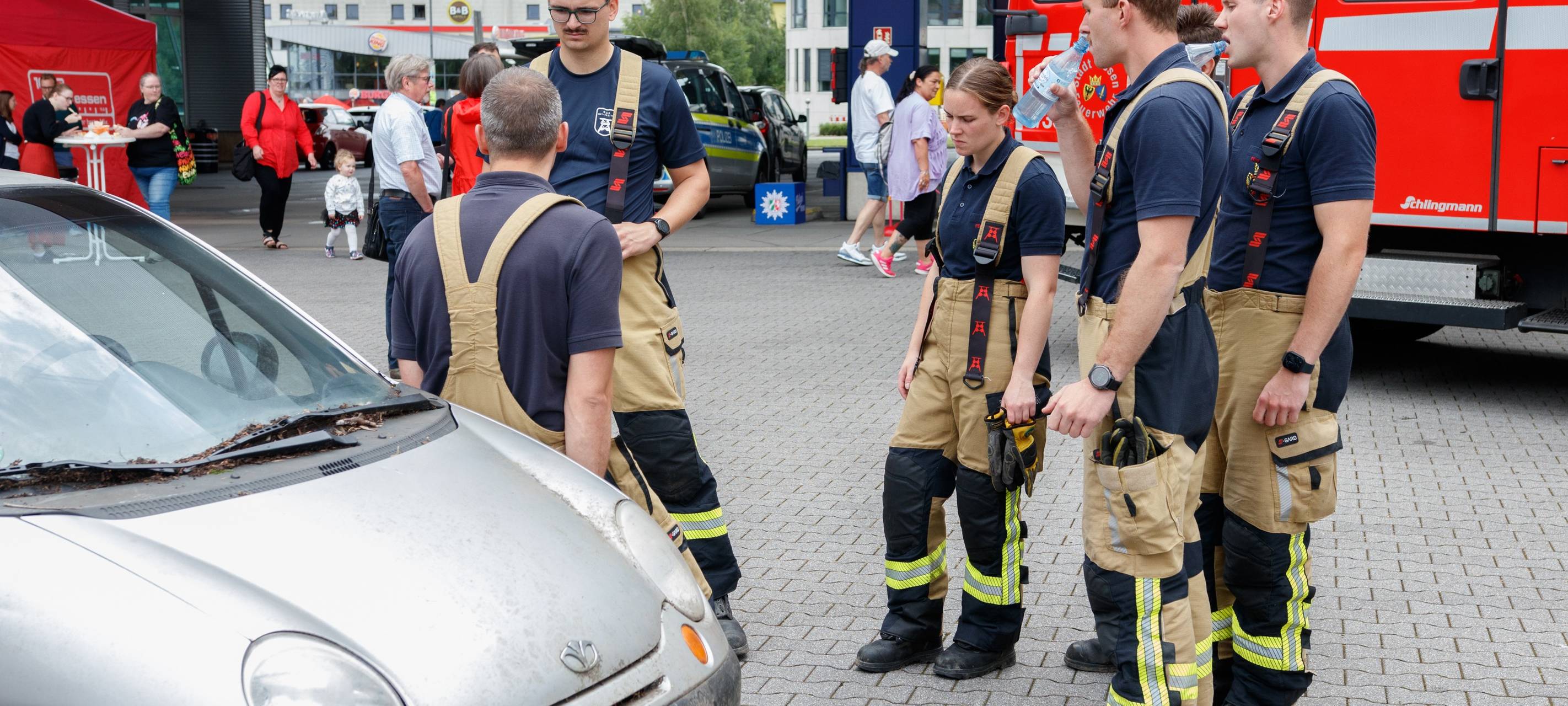 Der Radio Essen-Verkehrsmeldertag 2024: Zwischen Waschstraße und Kuchen-Buffet