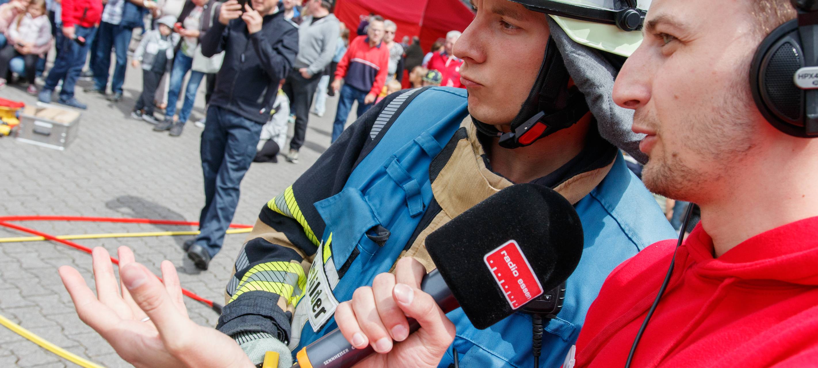 Der Radio Essen-Verkehrsmeldertag 2024: Zwischen Waschstraße und Kuchen-Buffet