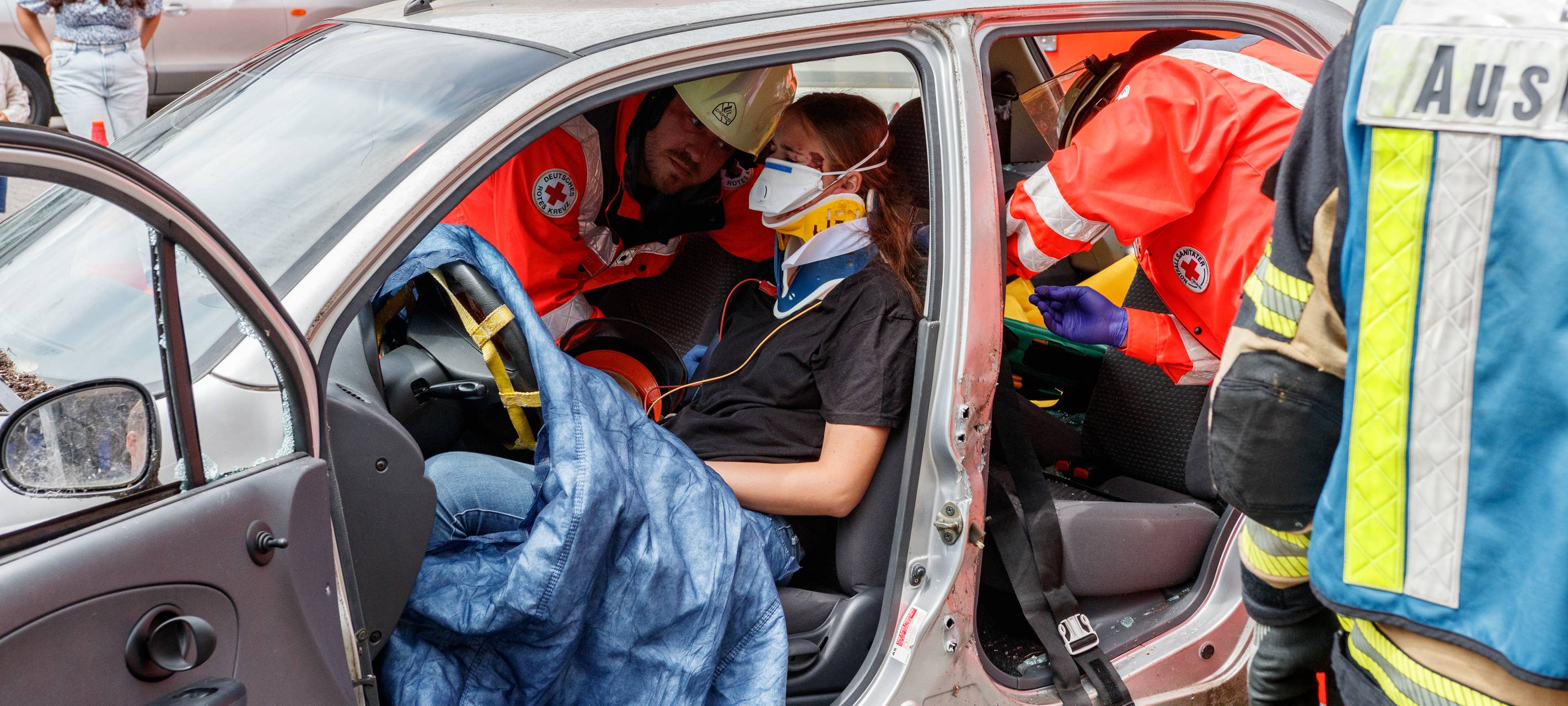Der Radio Essen-Verkehrsmeldertag 2024: Zwischen Waschstraße und Kuchen-Buffet