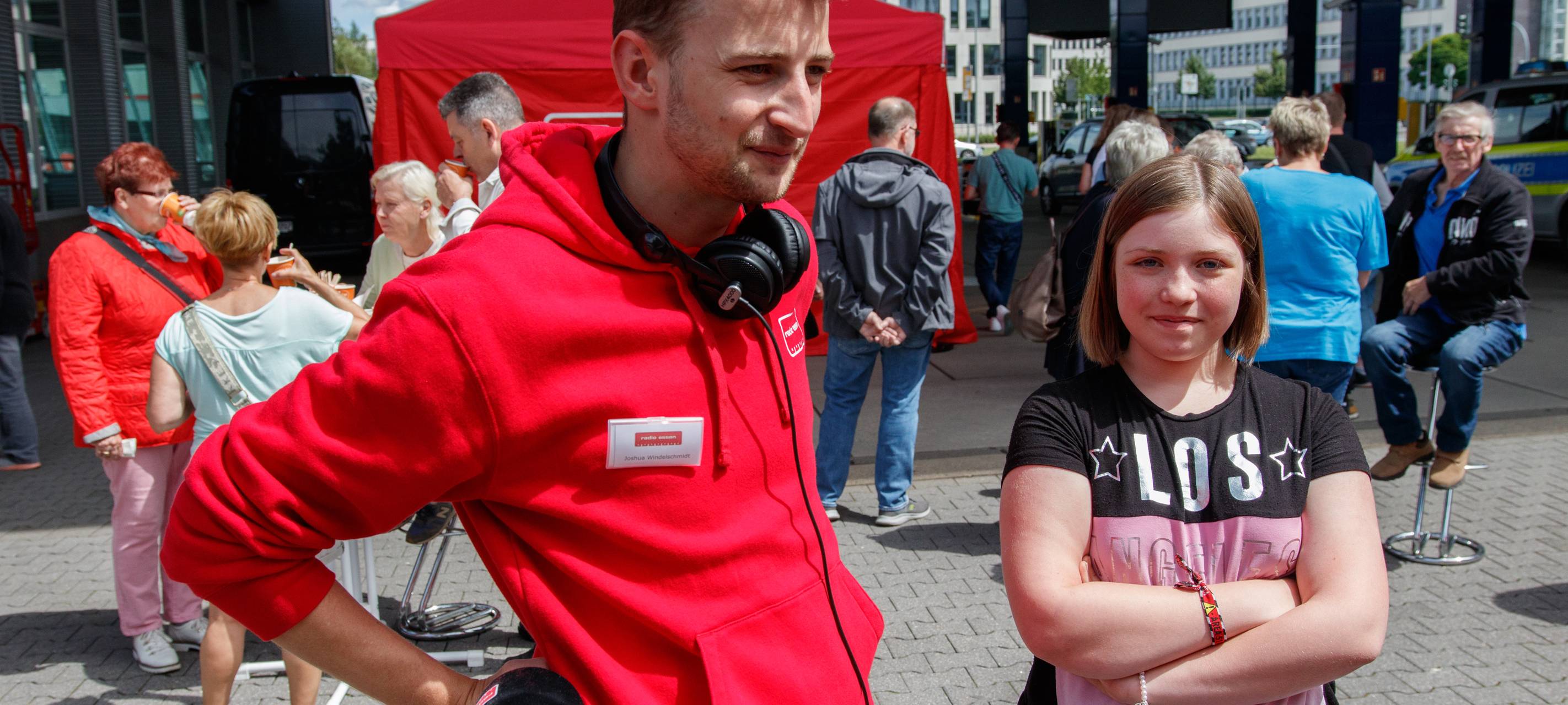 Der Radio Essen-Verkehrsmeldertag 2024: Zwischen Waschstraße und Kuchen-Buffet