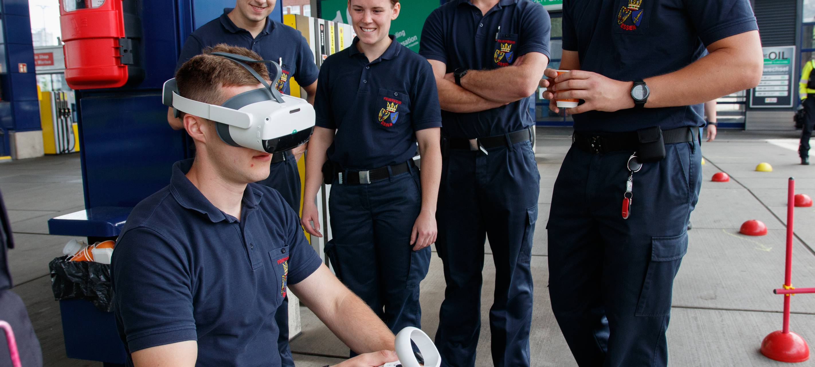 Der Radio Essen-Verkehrsmeldertag 2024: Zwischen Waschstraße und Kuchen-Buffet
