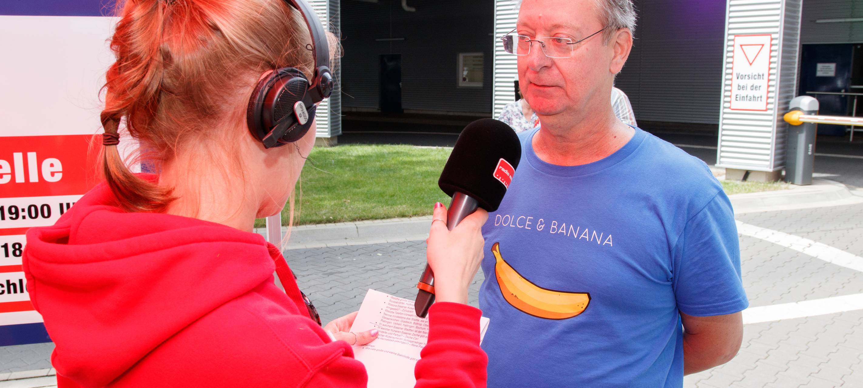 Der Radio Essen-Verkehrsmeldertag 2024: Zwischen Waschstraße und Kuchen-Buffet
