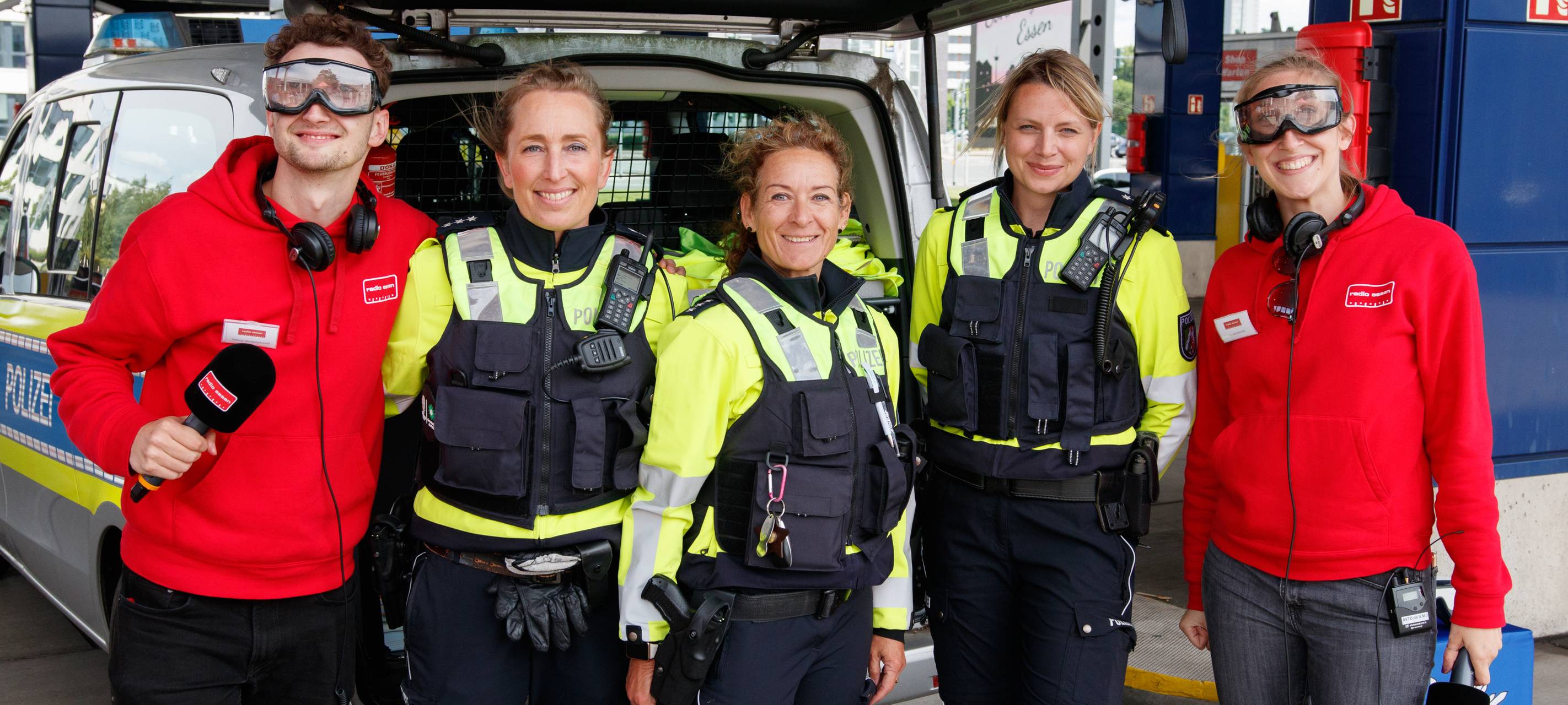 Der Radio Essen-Verkehrsmeldertag 2024: Zwischen Waschstraße und Kuchen-Buffet