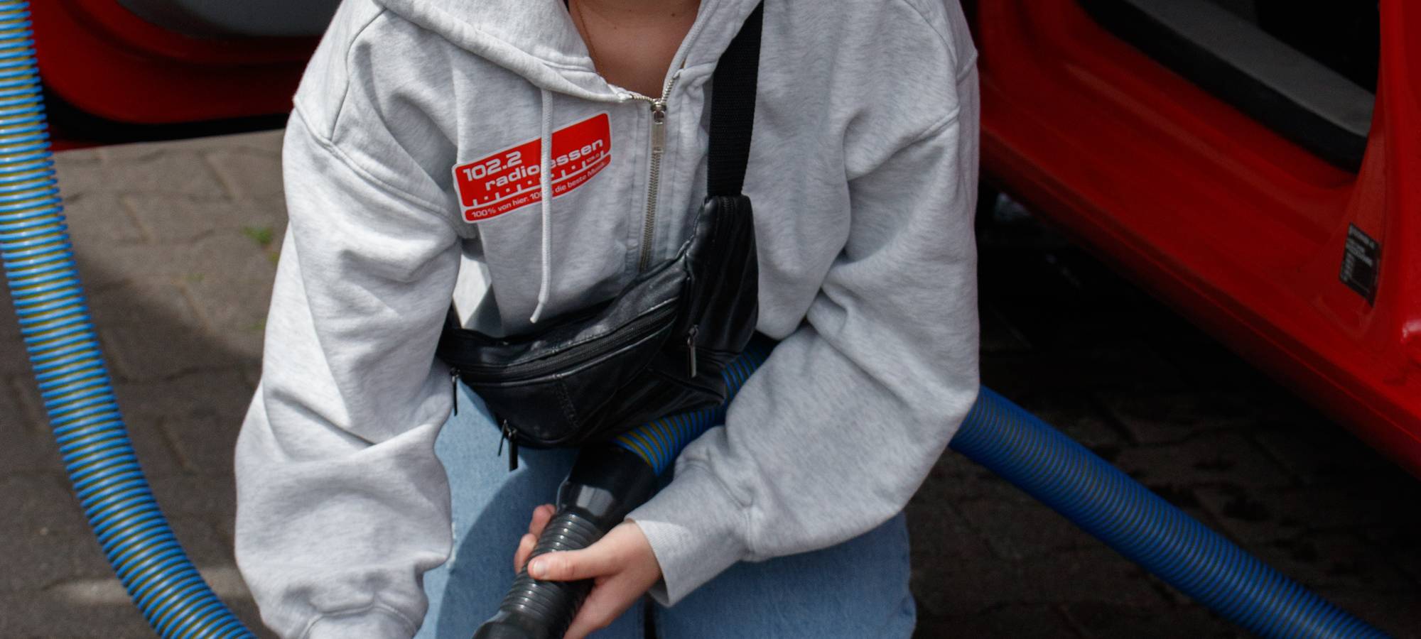 Der Radio Essen-Verkehrsmeldertag 2024: Zwischen Waschstraße und Kuchen-Buffet