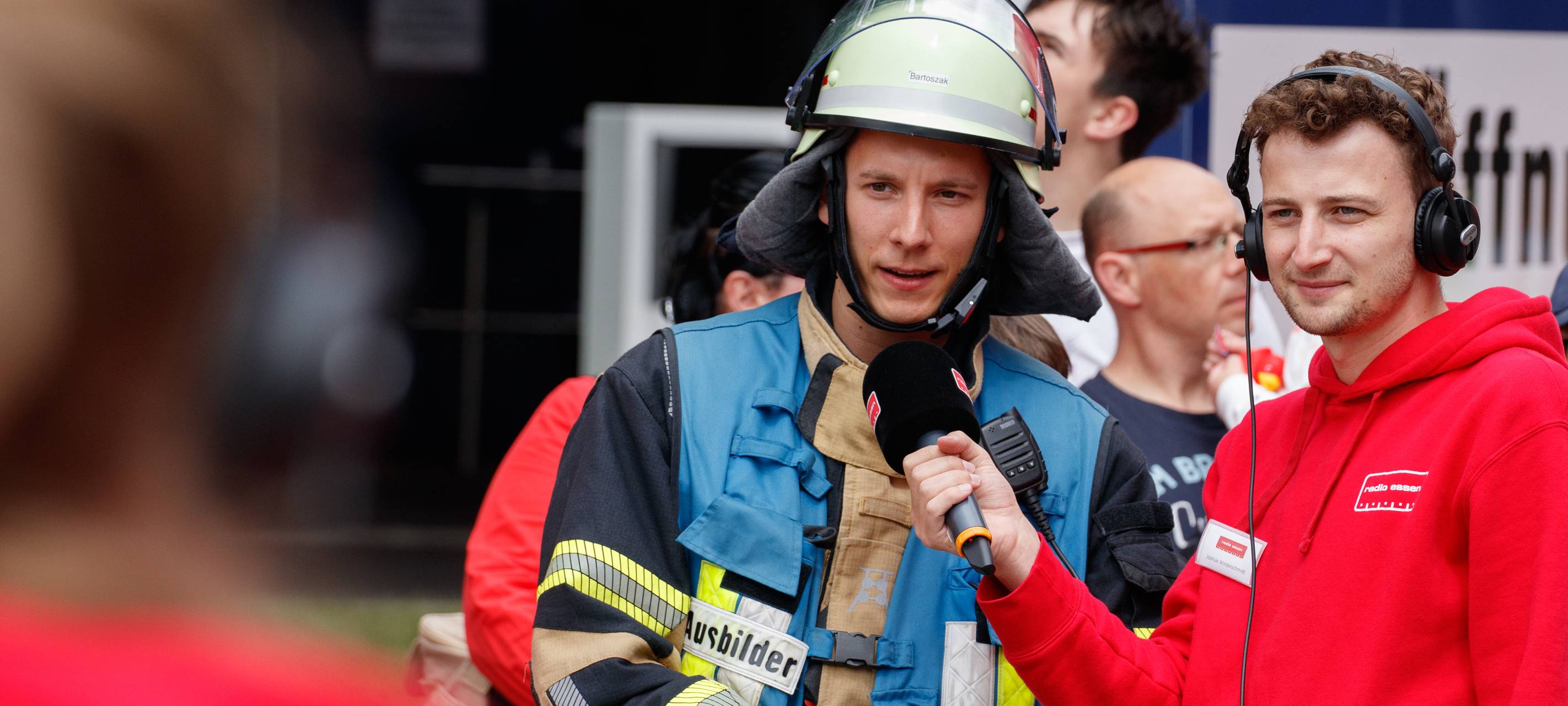 Der Radio Essen-Verkehrsmeldertag 2024: Zwischen Waschstraße und Kuchen-Buffet