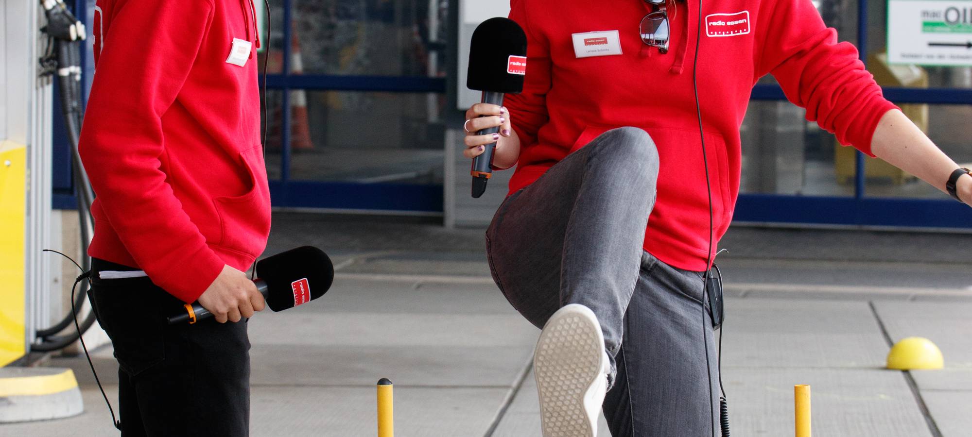 Der Radio Essen-Verkehrsmeldertag 2024: Zwischen Waschstraße und Kuchen-Buffet