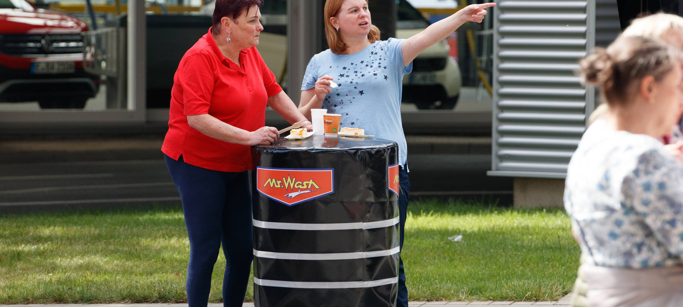 Der Radio Essen-Verkehrsmeldertag 2024: Zwischen Waschstraße und Kuchen-Buffet