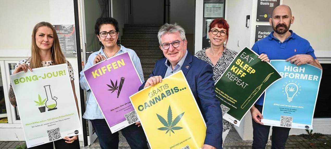 Suchthilfe Essen: Plakate gegen Cannabis bei Jugendlichen
