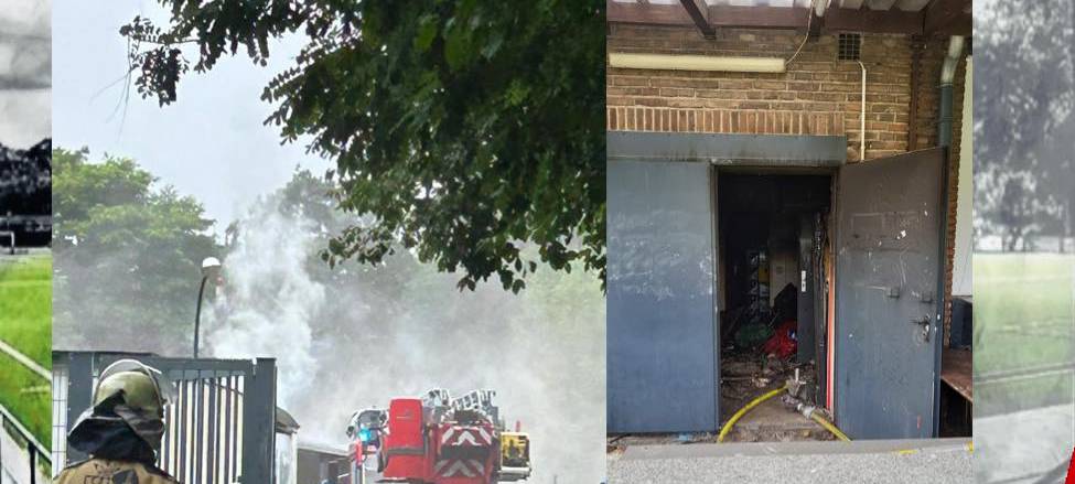 Brand in Essen in Vereinsheim - Verein sagt Testspiele ab