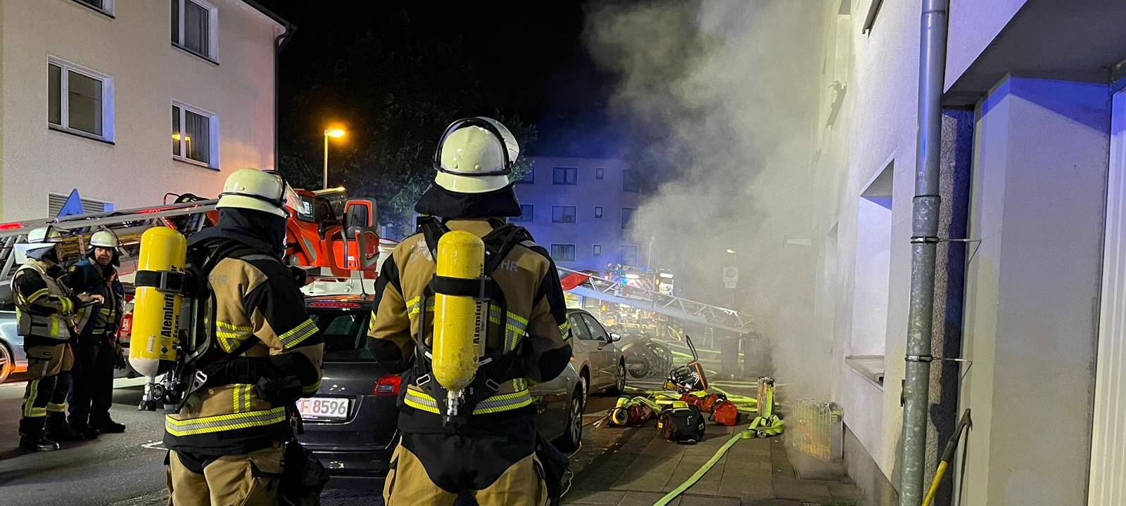 Zwei Brände in Essen: Feuerwehr lange im Einsatz