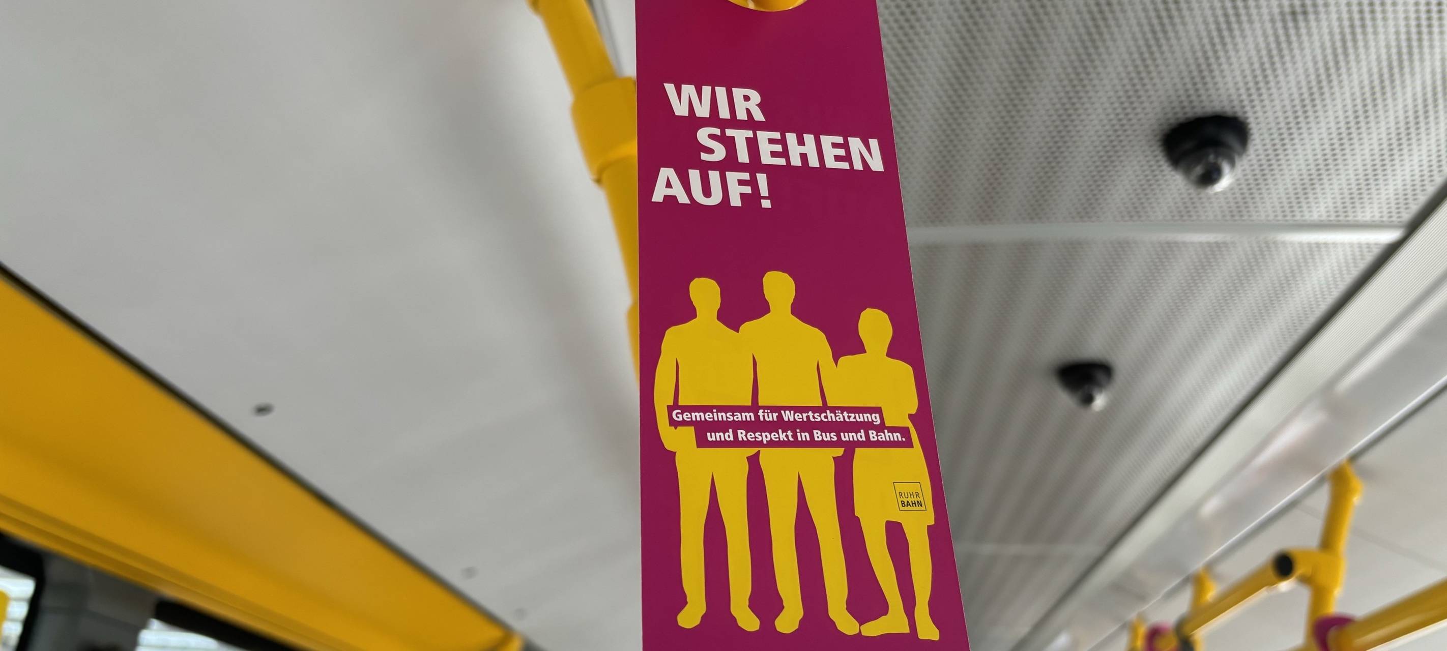 Ruhrbahn in Essen will mit neuer Kampagne für mehr Respekt und Sicherheit sorgen