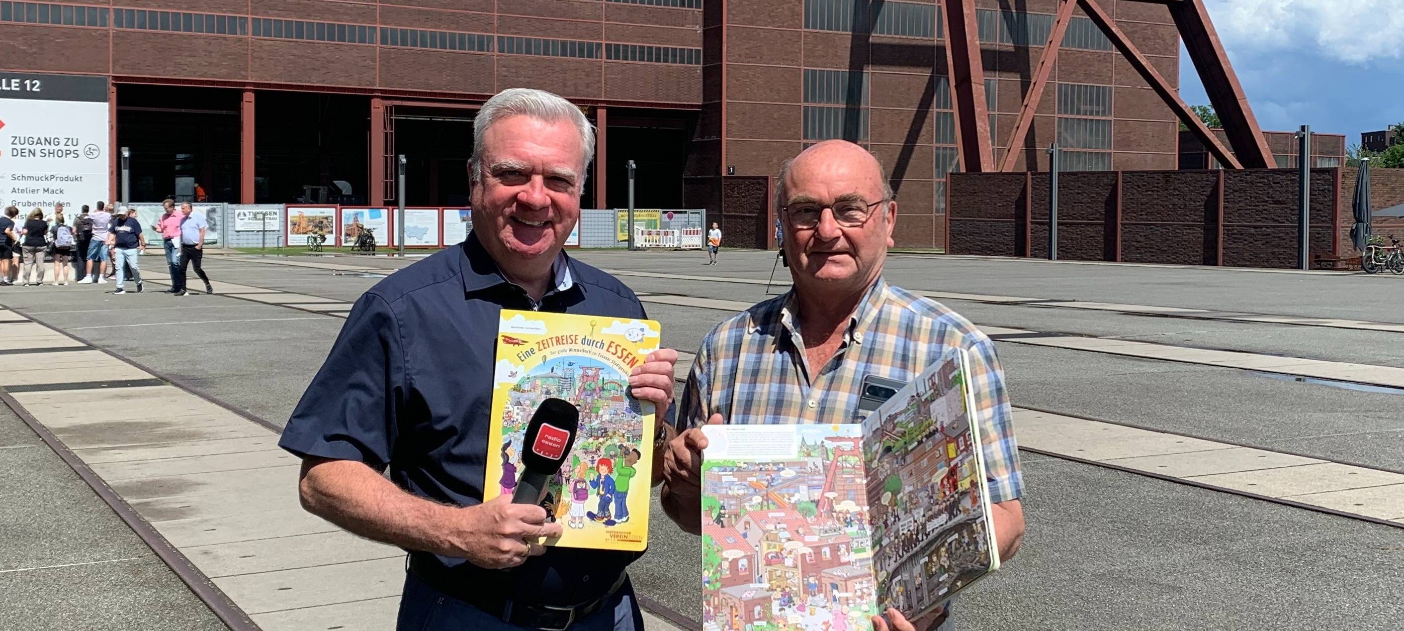 "Eine Zeitreise durch Essen": Neues Wimmelbuch