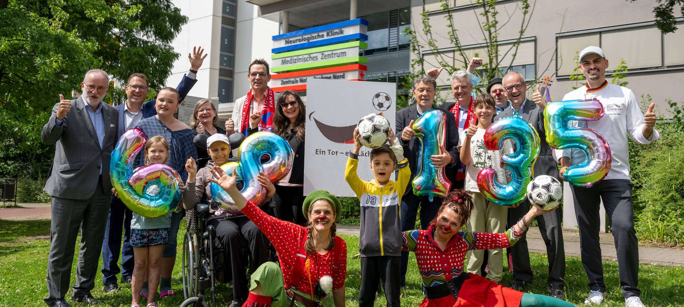 Universitätsmedizin Essen freut sich über EM-Spenden