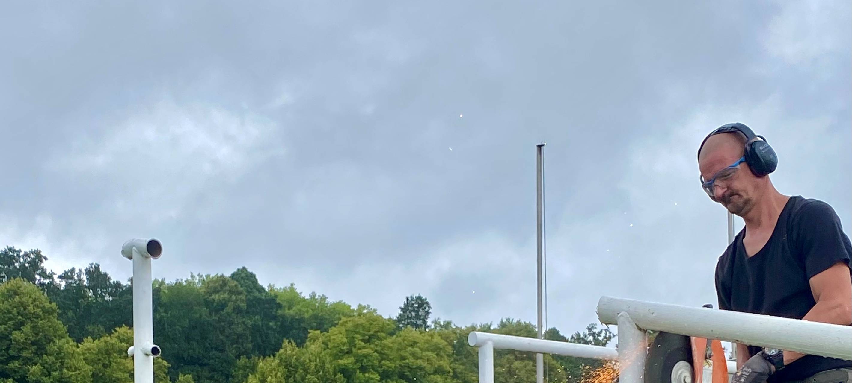 Neubau in Essen sorgt für Behinderungen am Baldeneysee