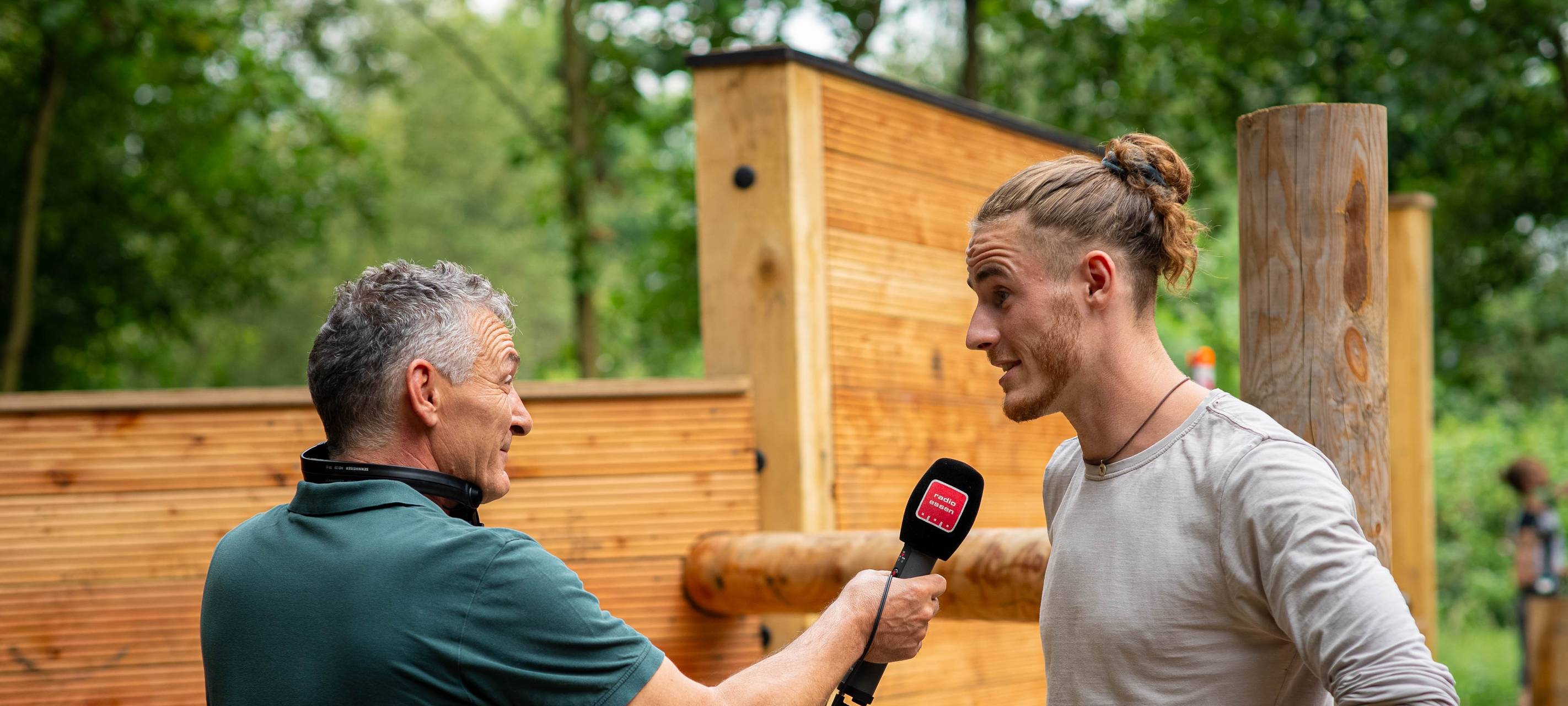 Neuer Natur-Parcours in Essen für Parcours-Training