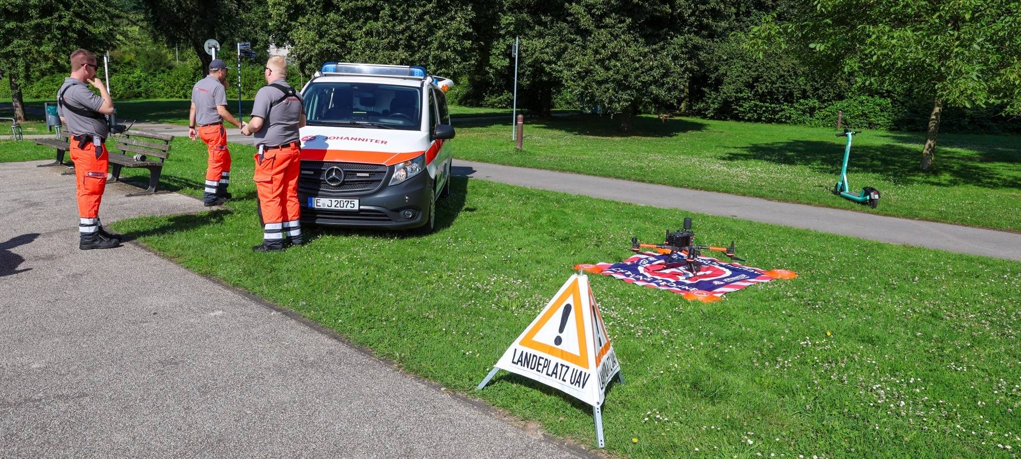Drohnenstaffel Johanniter Essen
