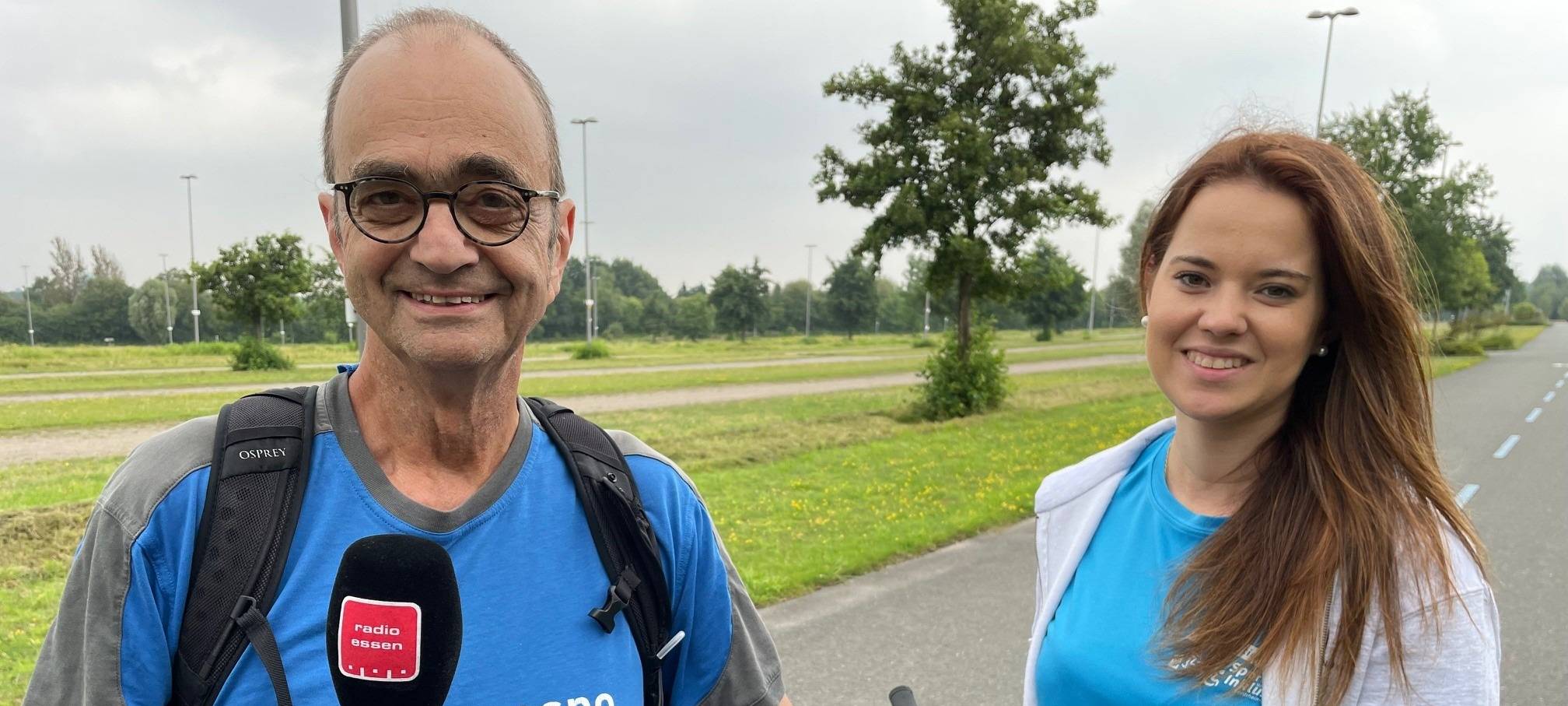 Sportabzeichen in Essen auf dem Messe-Parkplatz ablegen