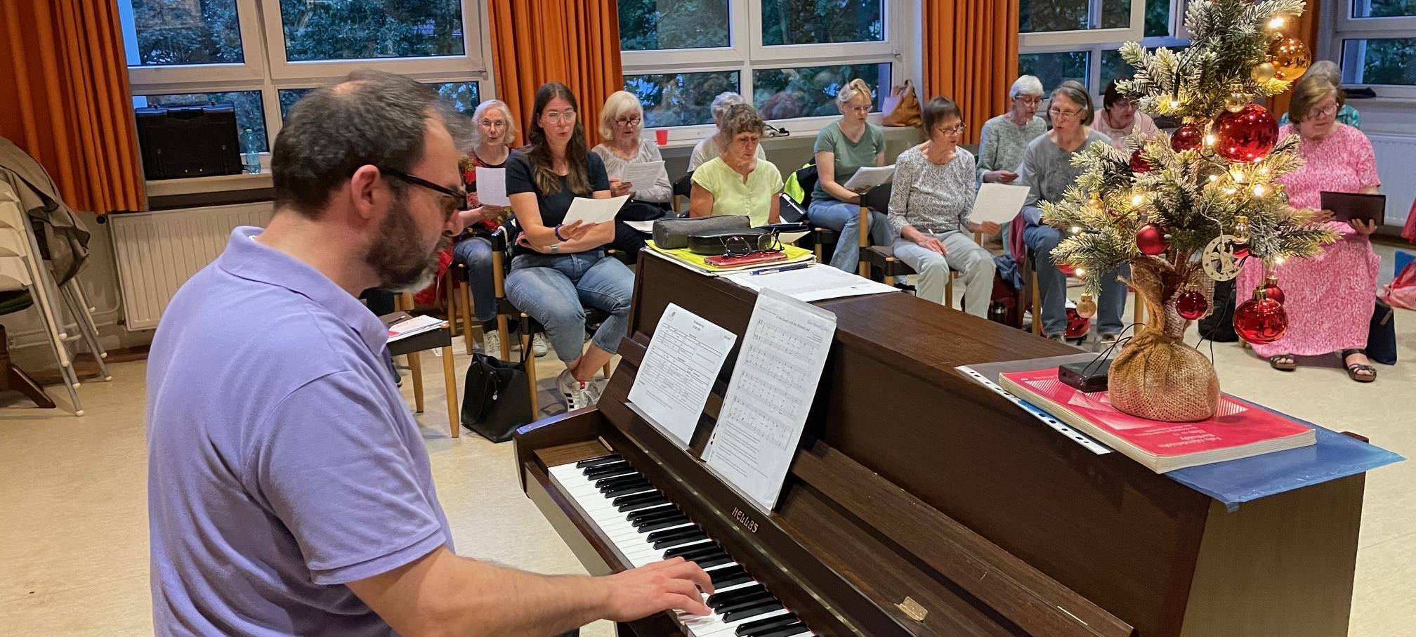 Projektchor Essen startet Proben für Weihnachtskonzert im Sommer