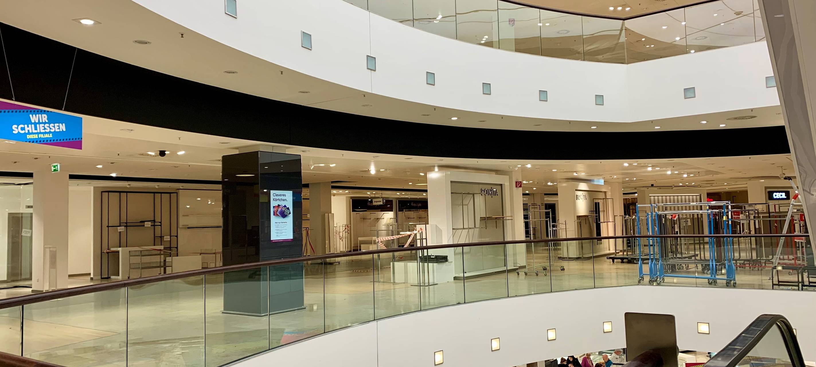 Letzte Stunden in Essen bei GALERIA - Filiale schließt früher als geplant