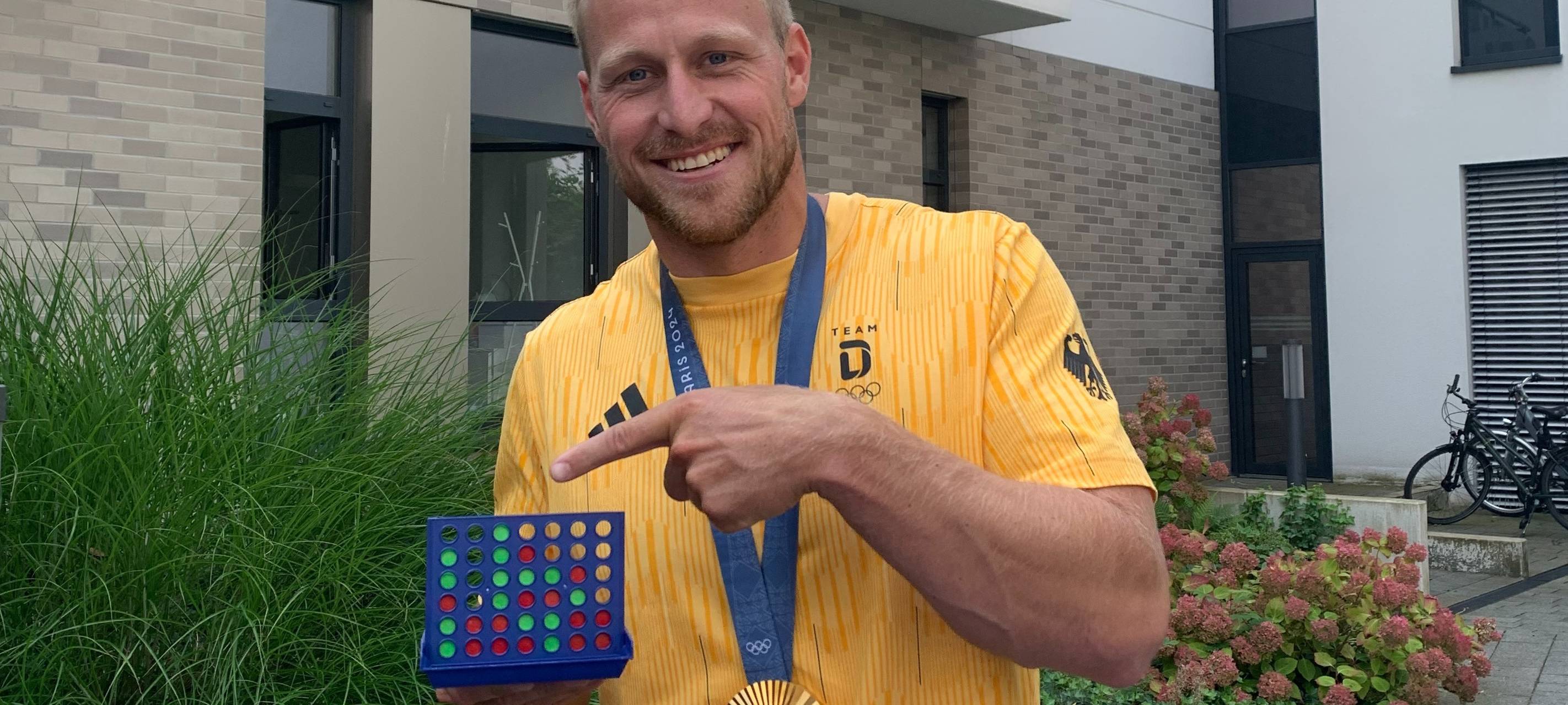 Olympionike zurück in Essen: Reporter tritt gegen Goldmedaillen-Gewinner an