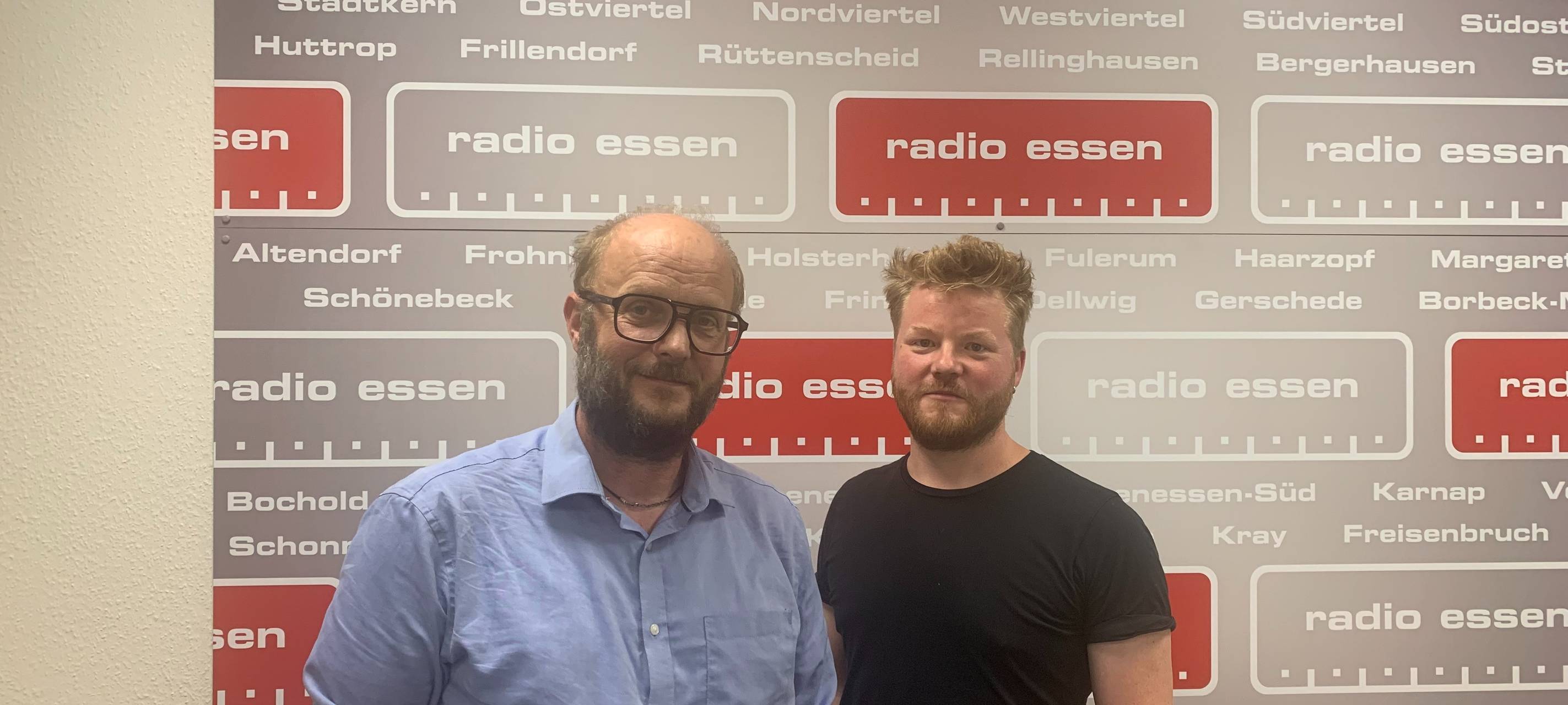 Radio Essen-Podcast Essen im Ohr David Schraven und Fabian Schulenkorf