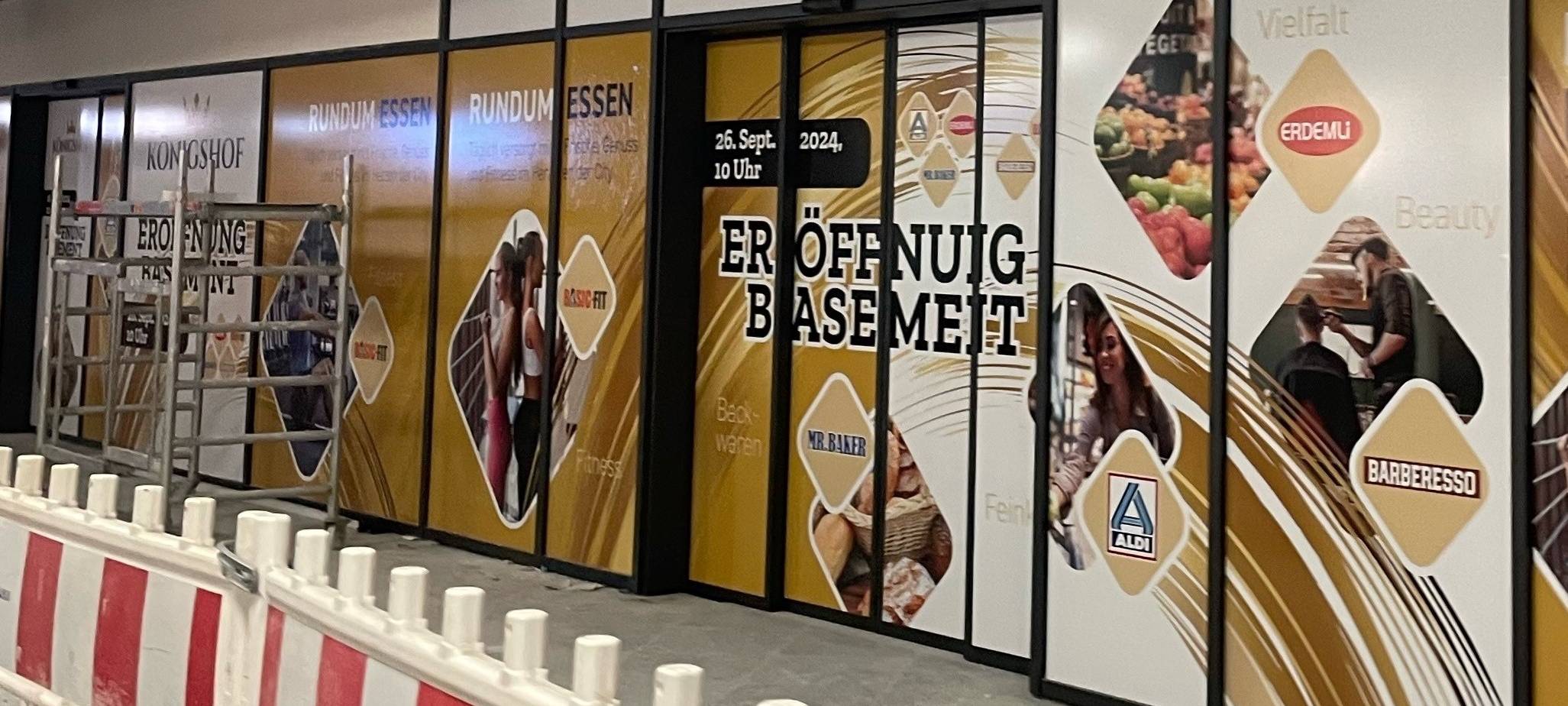 Königshof in Essen öffnet erste Geschäfte