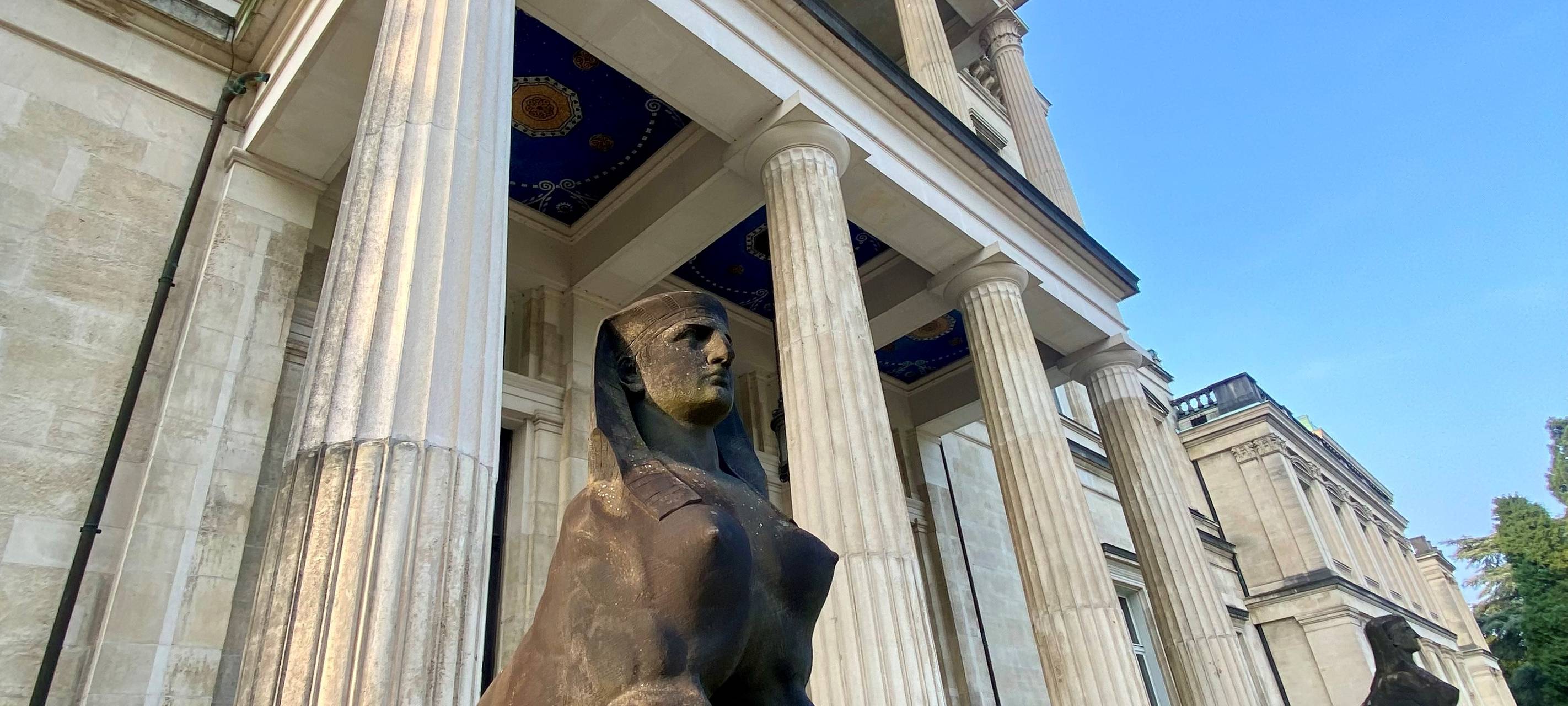 Villa Hügel in Essen mit der Nacht des offenen Hügels