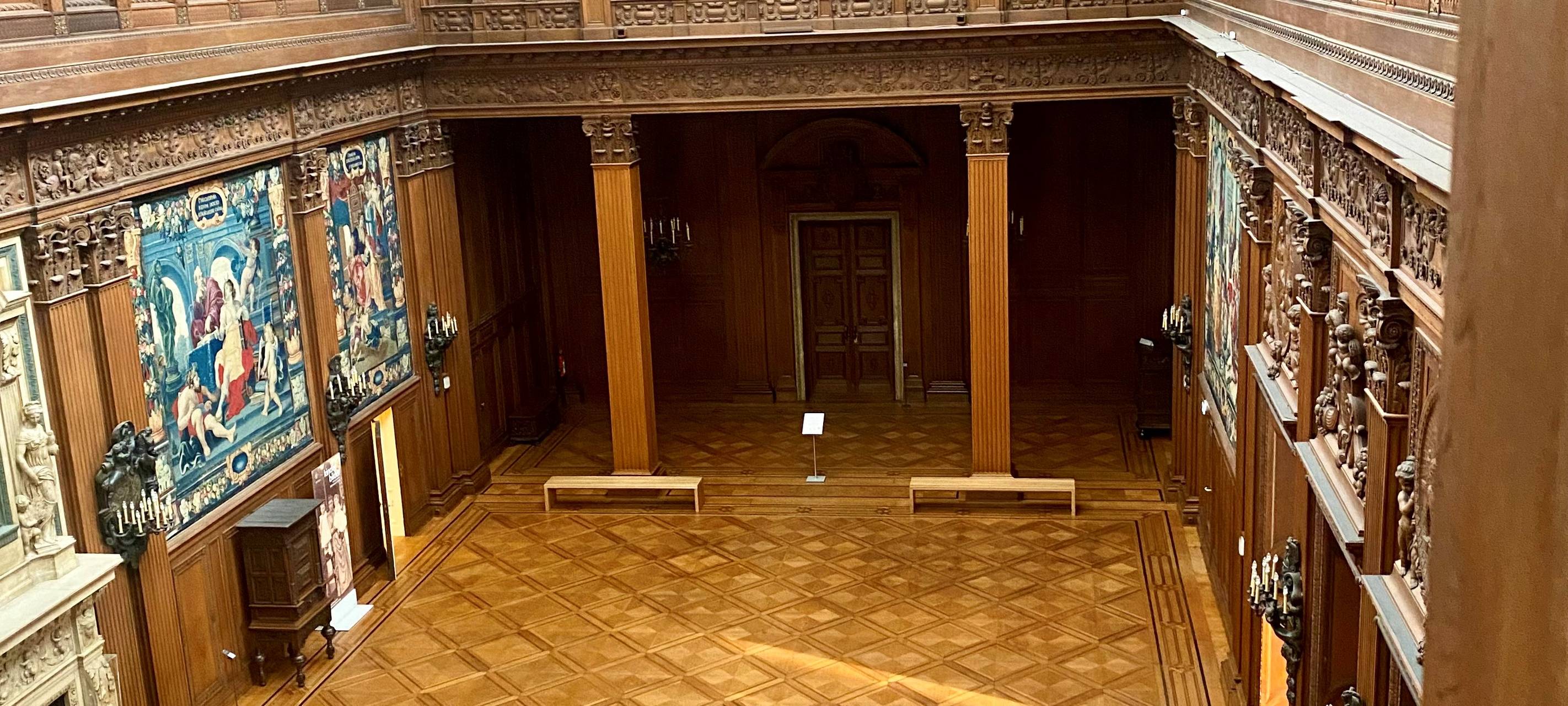 Villa Hügel in Essen mit der Nacht des offenen Hügels