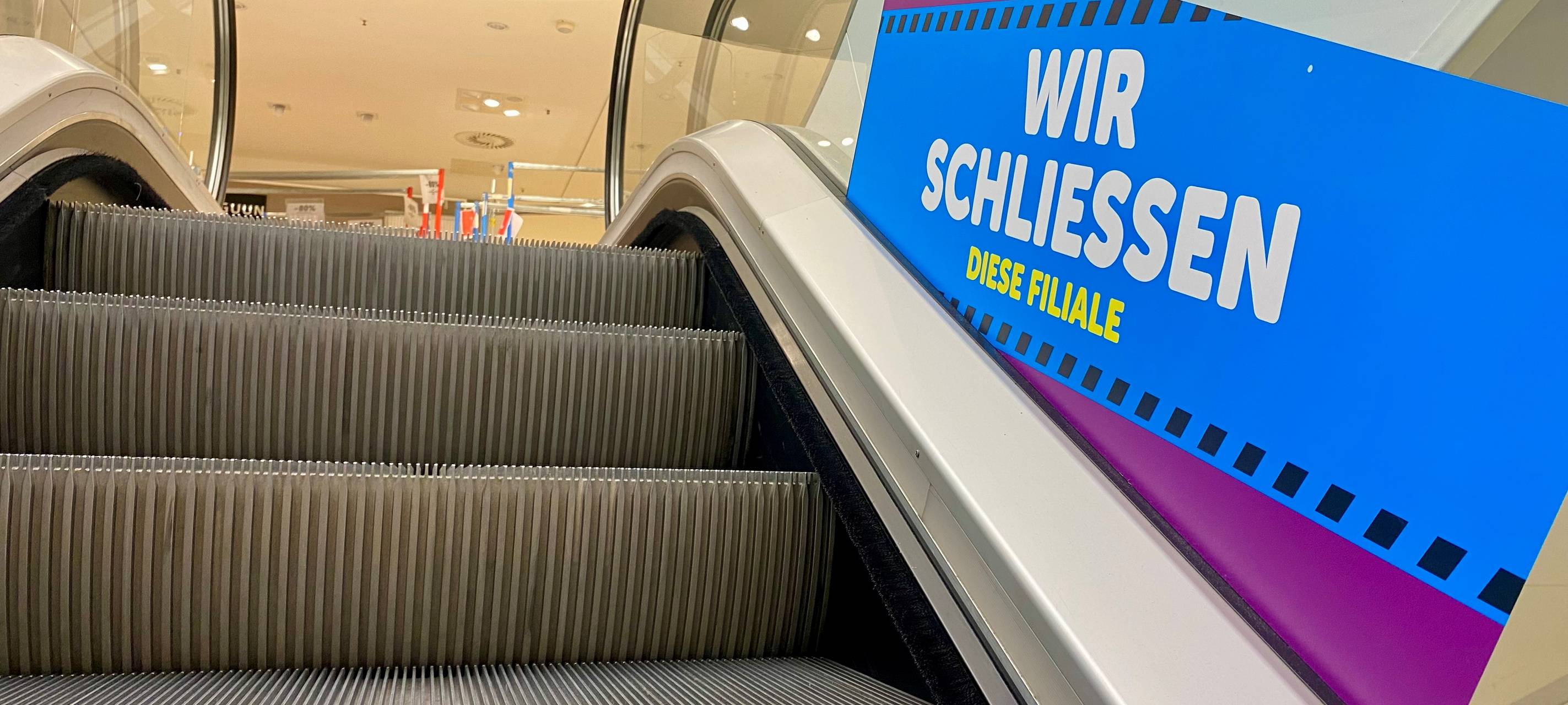 Letzte Stunden in Essen bei GALERIA - Filiale schließt früher als geplant