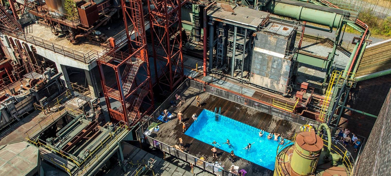 Werksschwimmbad auf Zollverein in Essen: Badesaison gut gelaufen