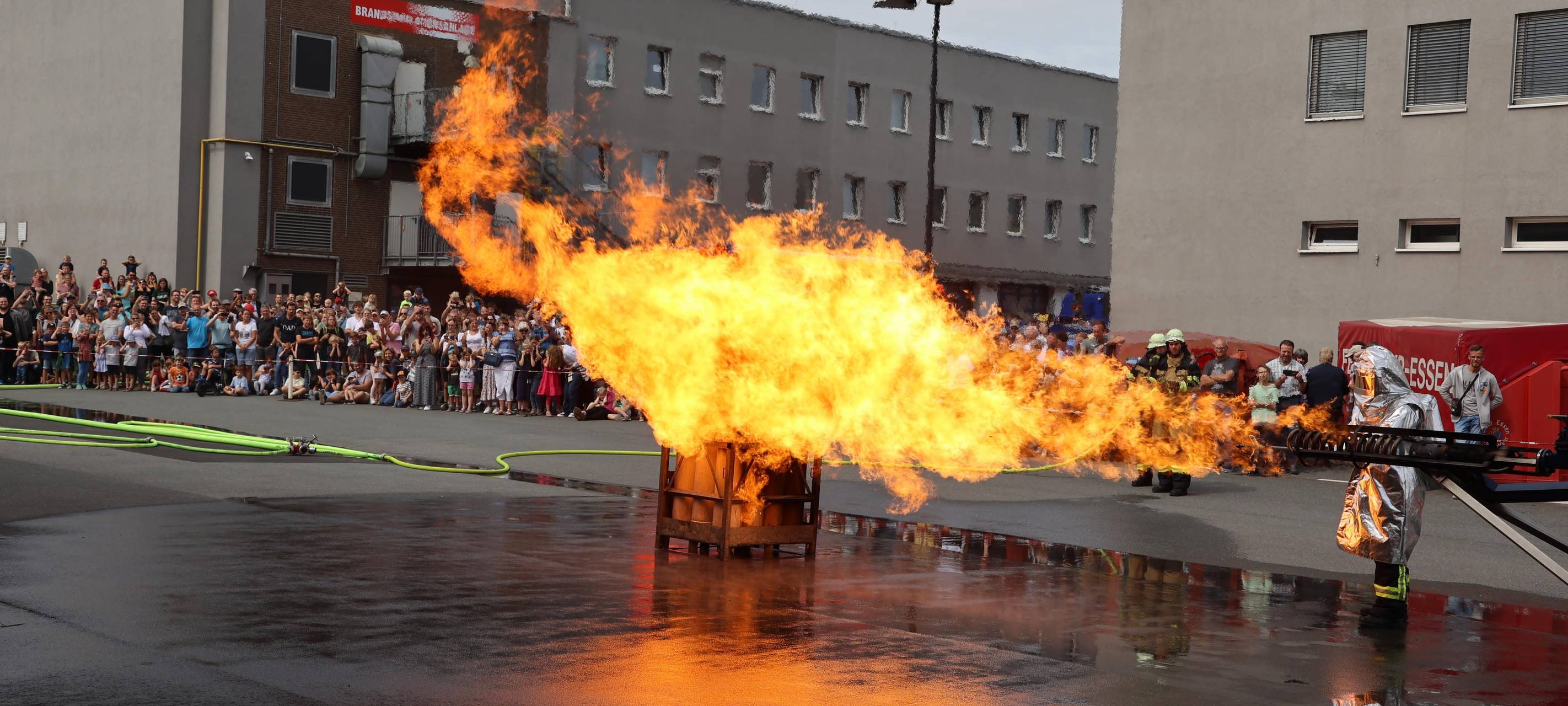 Feuerwehr Essen zeigt was sie kann