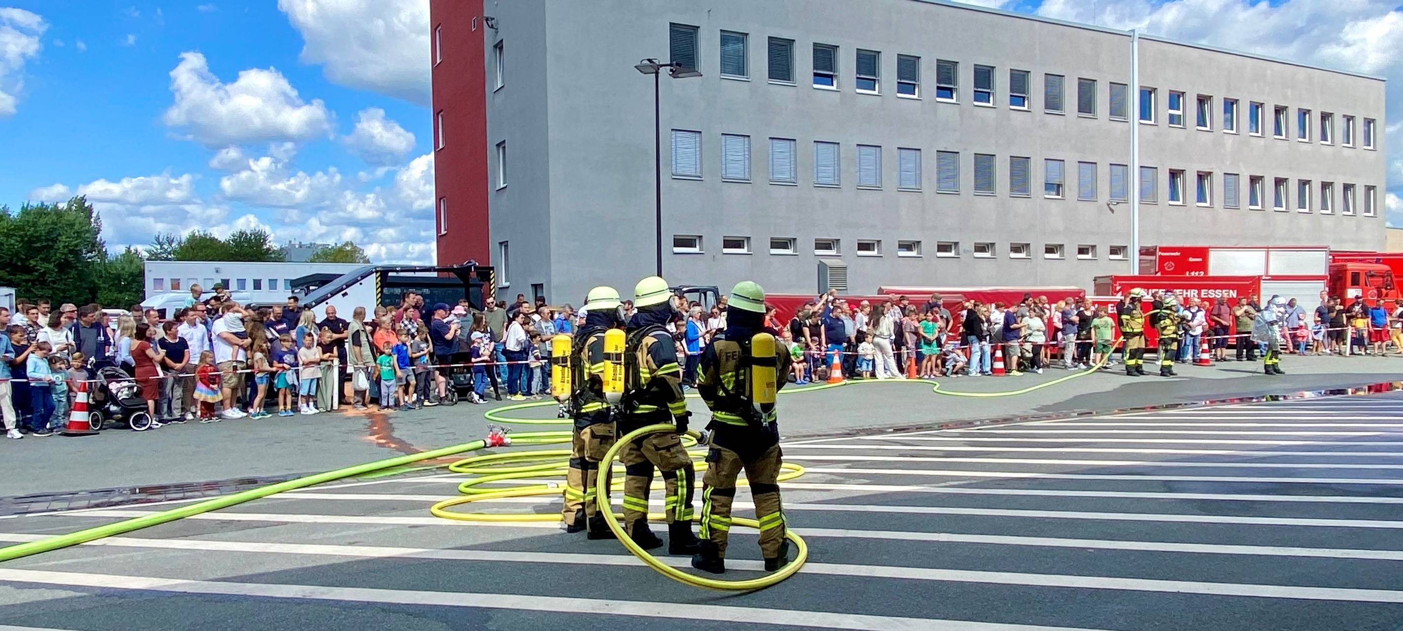Feuerwehr Essen zeigt was sie kann