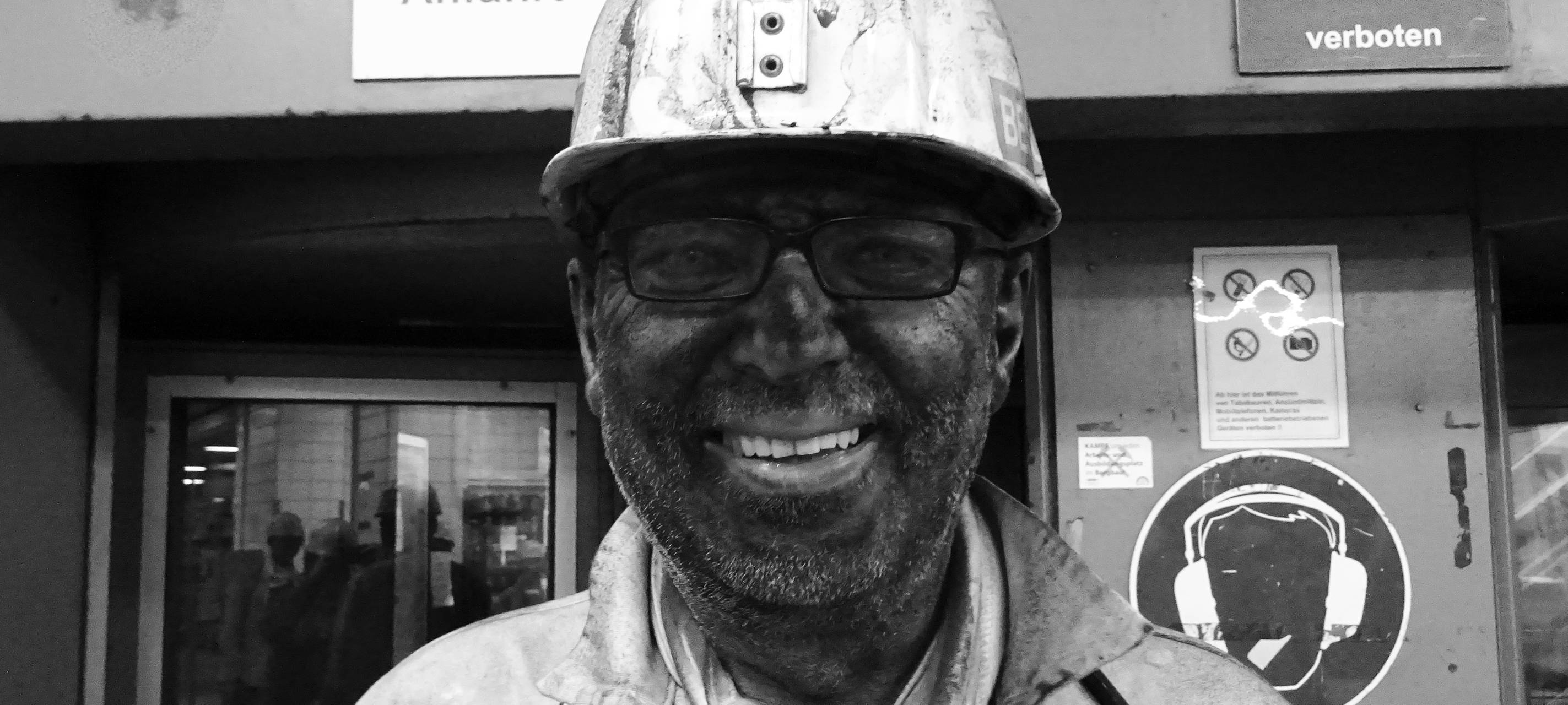 Bergmann aus Essen und die Gourmetmeile auf Zollverein