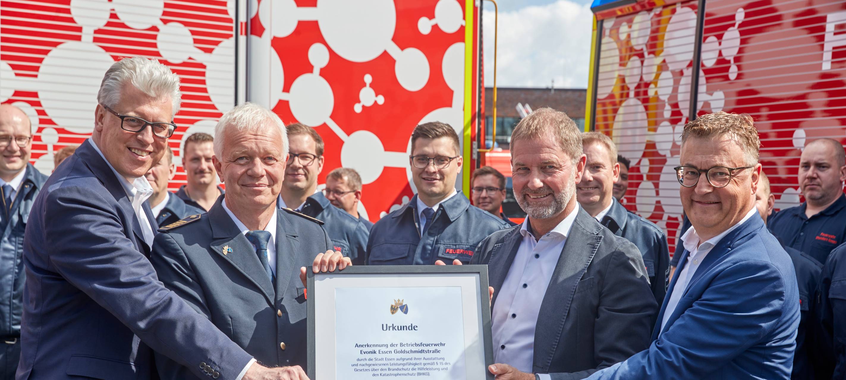 Neue Betriebsfeuerwehr in Essen