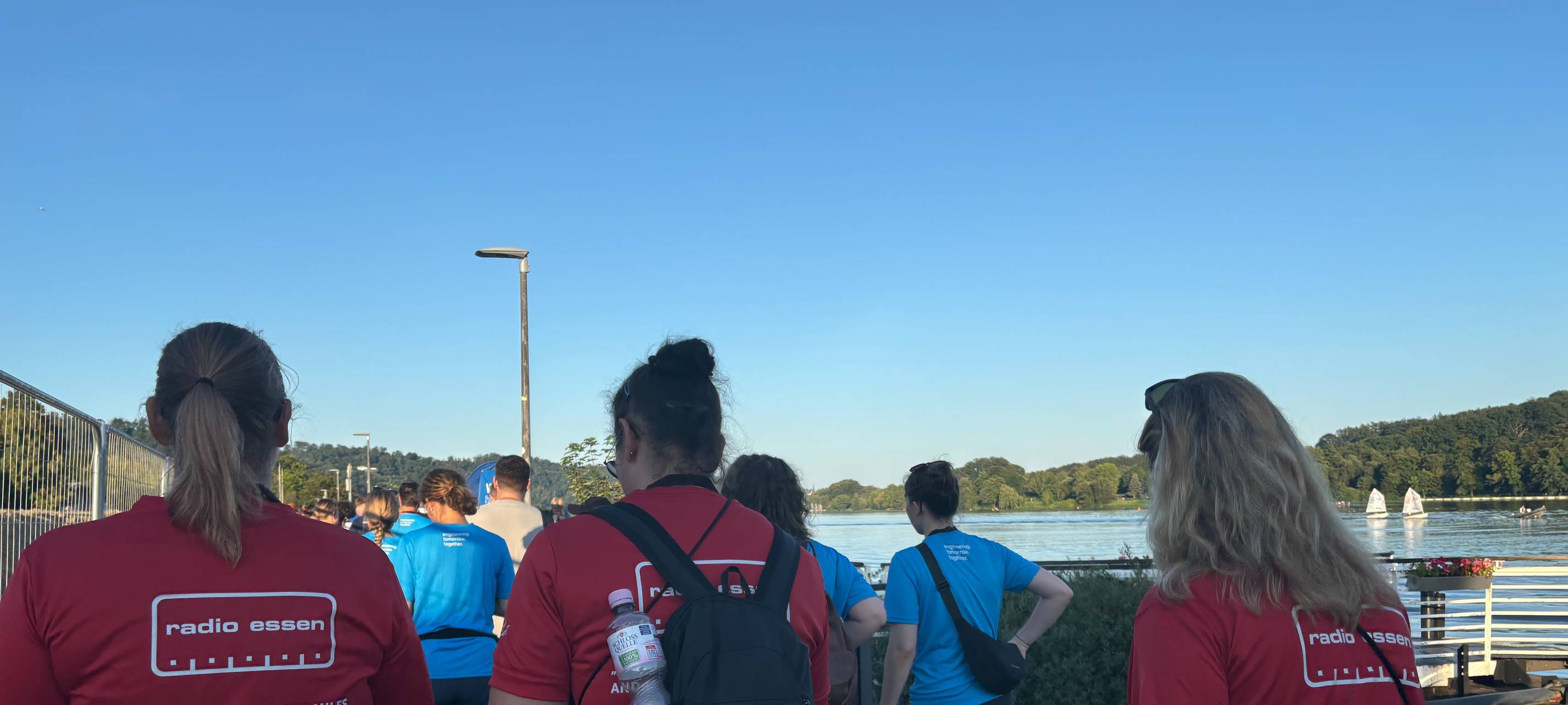 Radio Essen beim Team Walk Essen: Über 8 Kilometer wandern mit bester Laune
