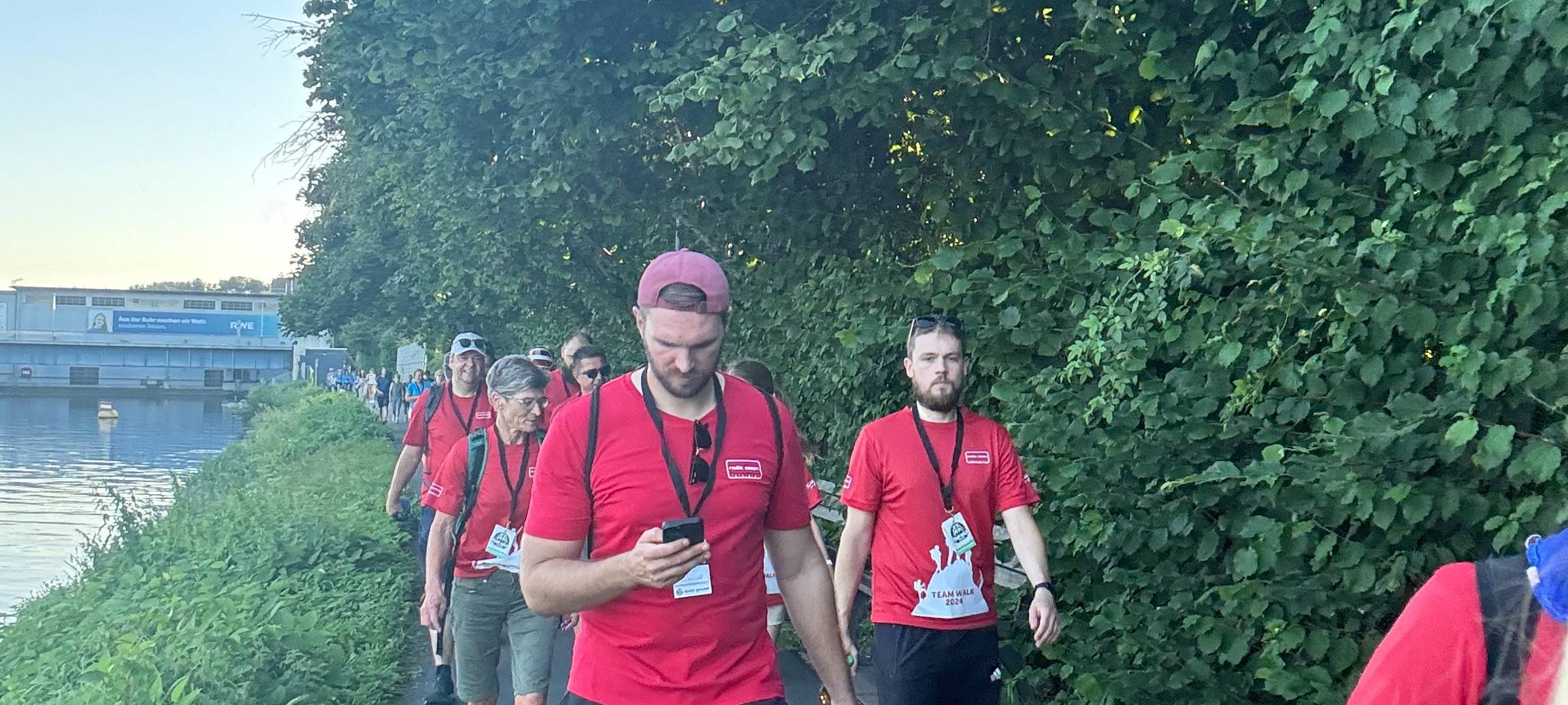 Radio Essen beim Team Walk Essen: Über 8 Kilometer wandern mit bester Laune