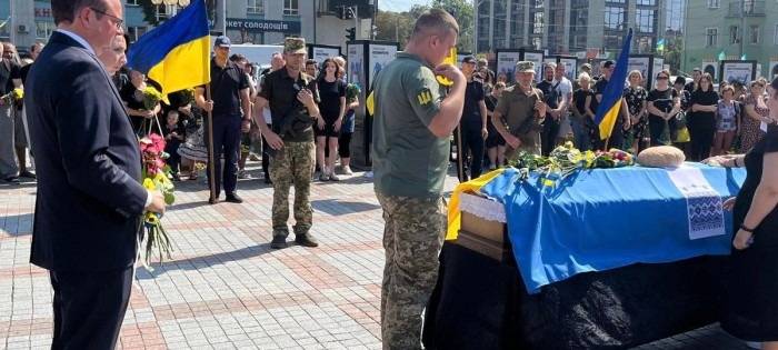 Oberbürgermeister aus Essen zu Besuch in der Ukraine