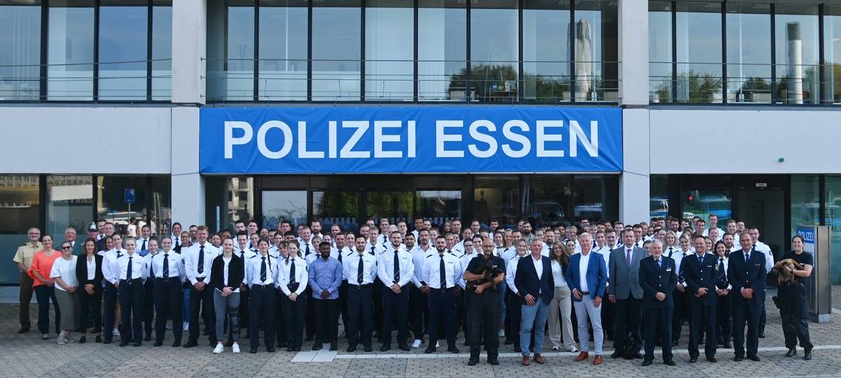 Polizei Essen bekommt Verstärkung - auch tierisch