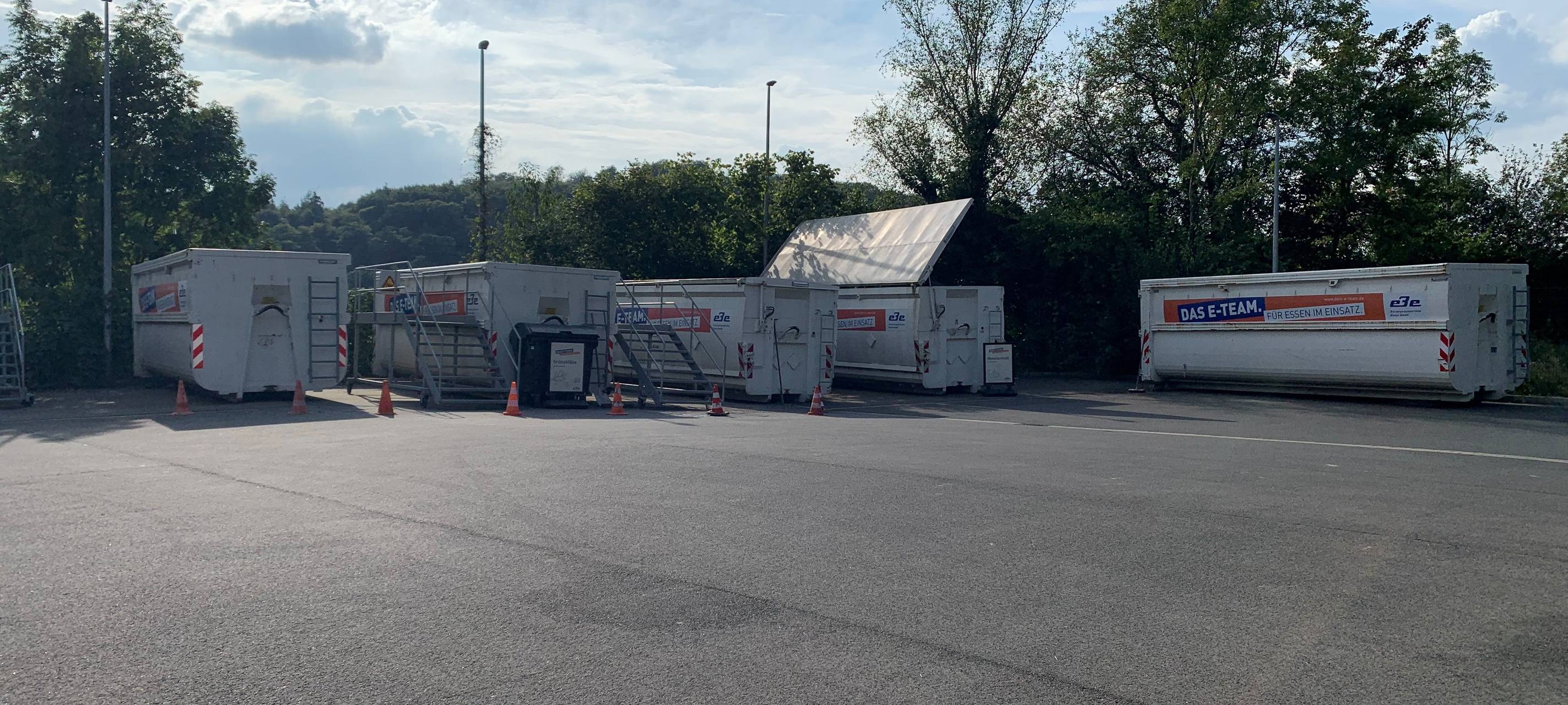 Recyclingstation in Essen bleibt länger geöffnet - per App