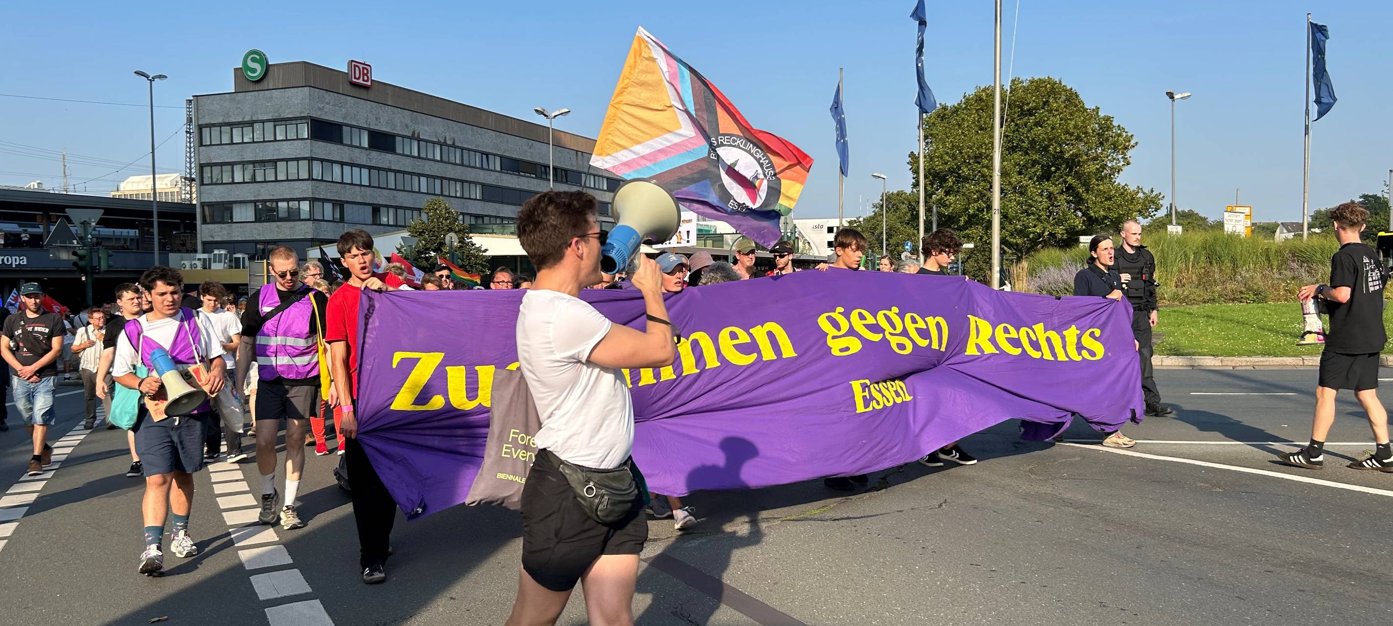 Demo gegen AfD in Essen - Die Eindrücke vor Ort