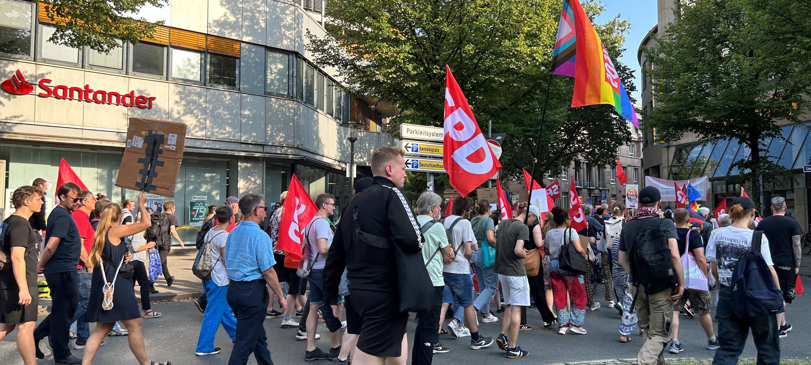 Demo gegen AfD in Essen - Die Eindrücke vor Ort