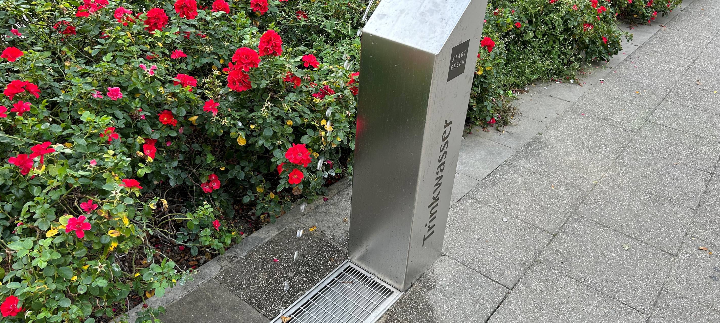Nächste Trinkwasserbrunnen in Essen kommen