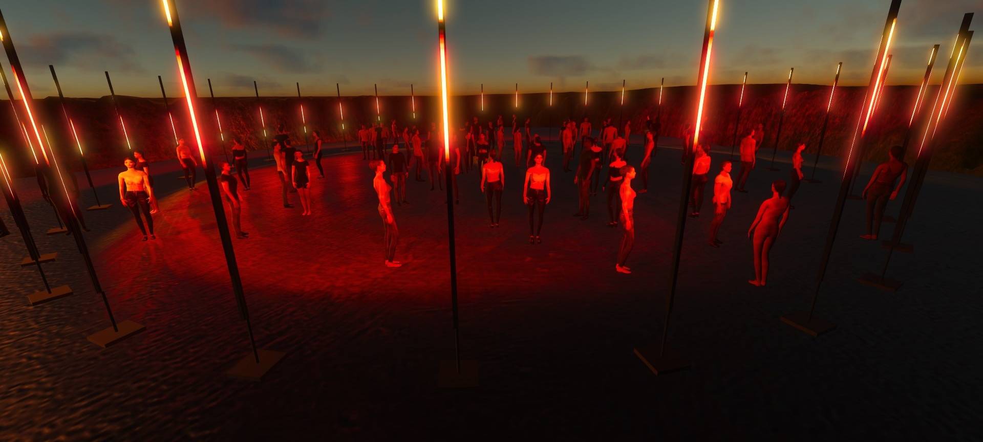 Essen Light Festival 2024 - Circle of Equality