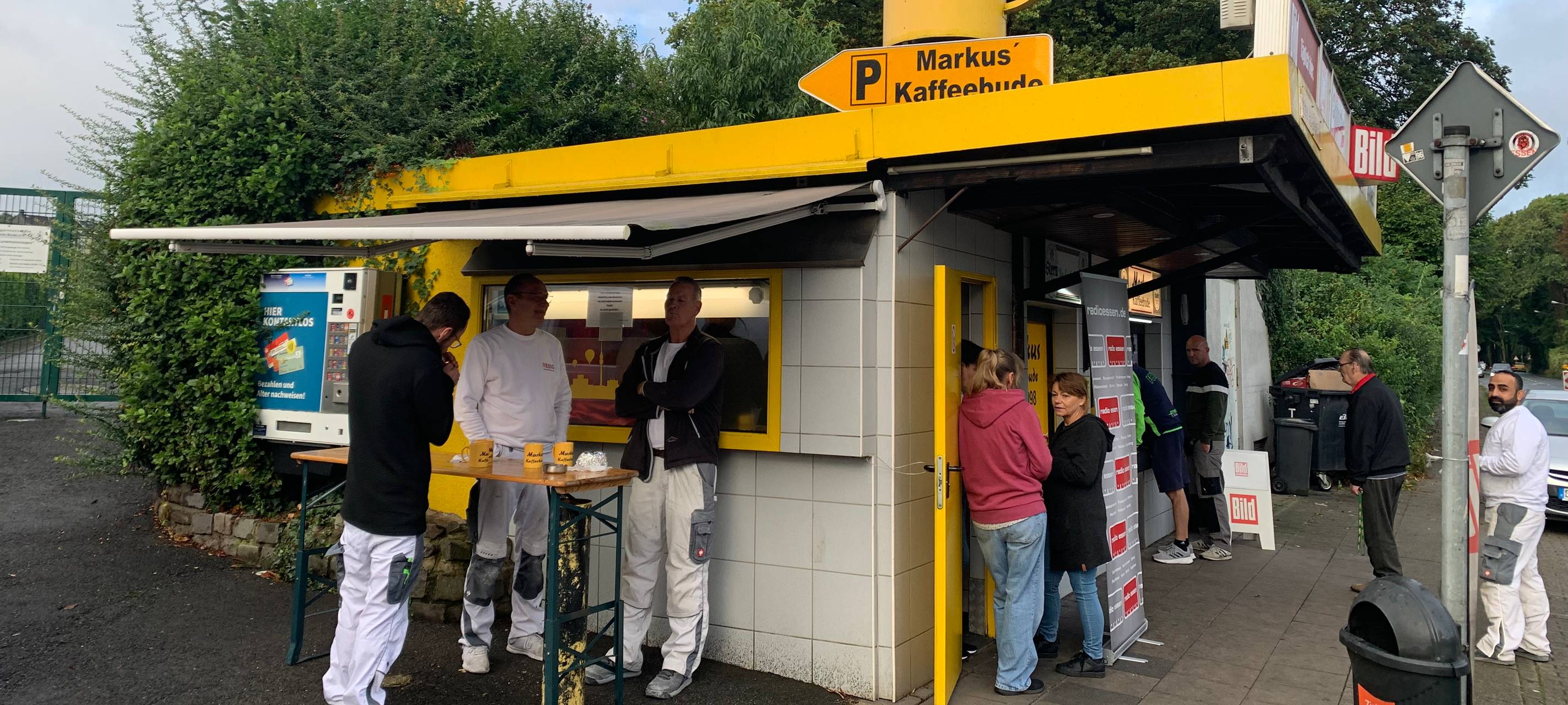 Der Radio Essen-Trinkhallen-Talk: Wir kommen anne Bude