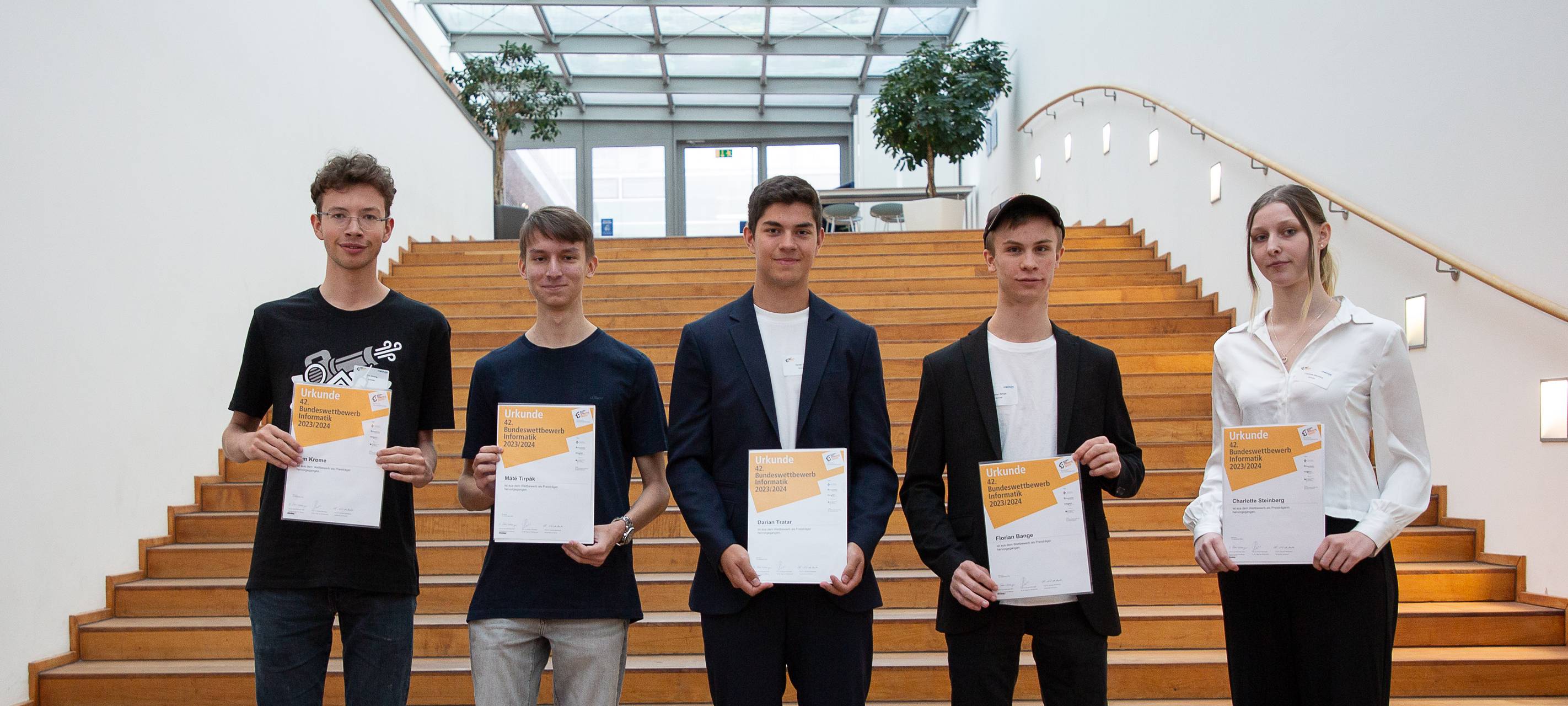 Ingo-Wegener-Preis 42. Bundeswettbewerb Informatik