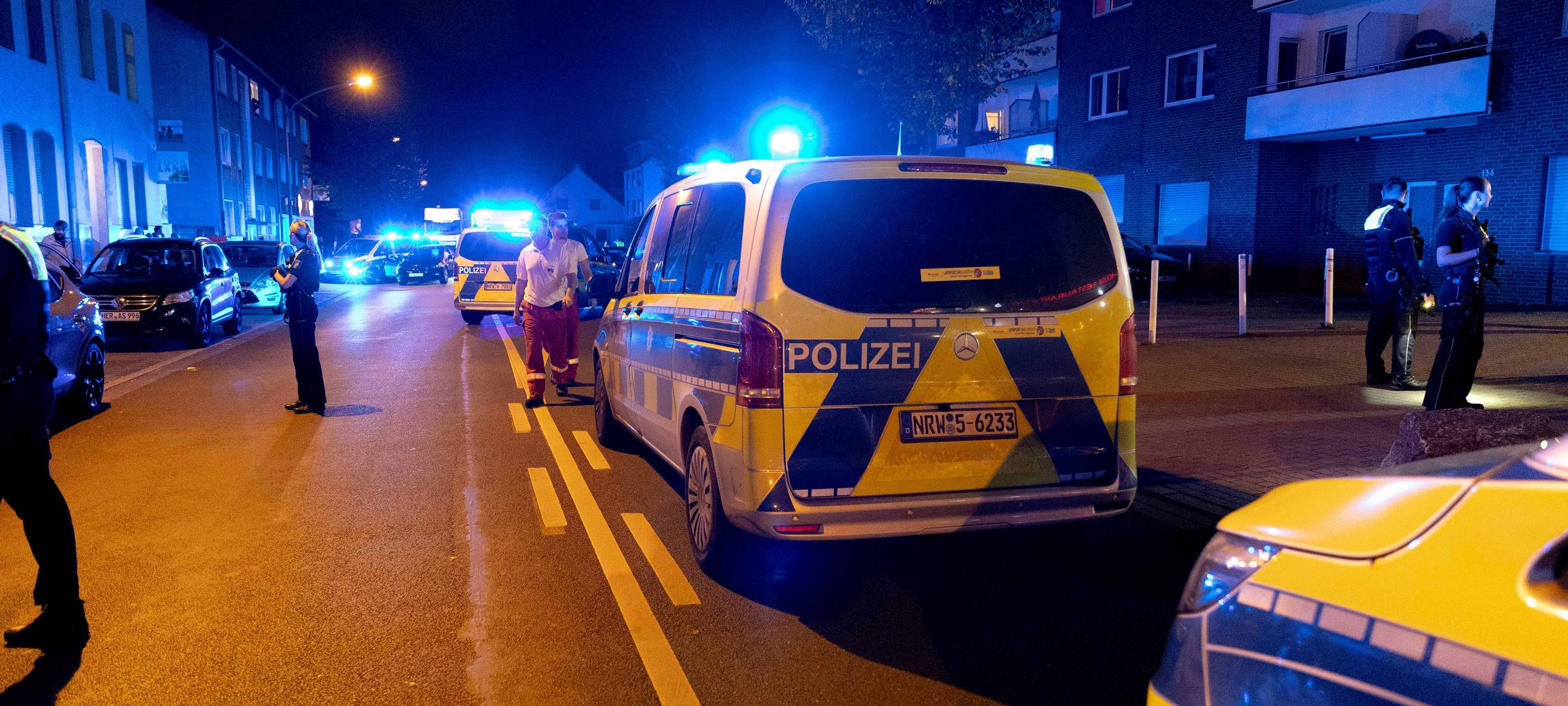 Unfallflucht in Essen - Polizei verteilt viele Platzverweise