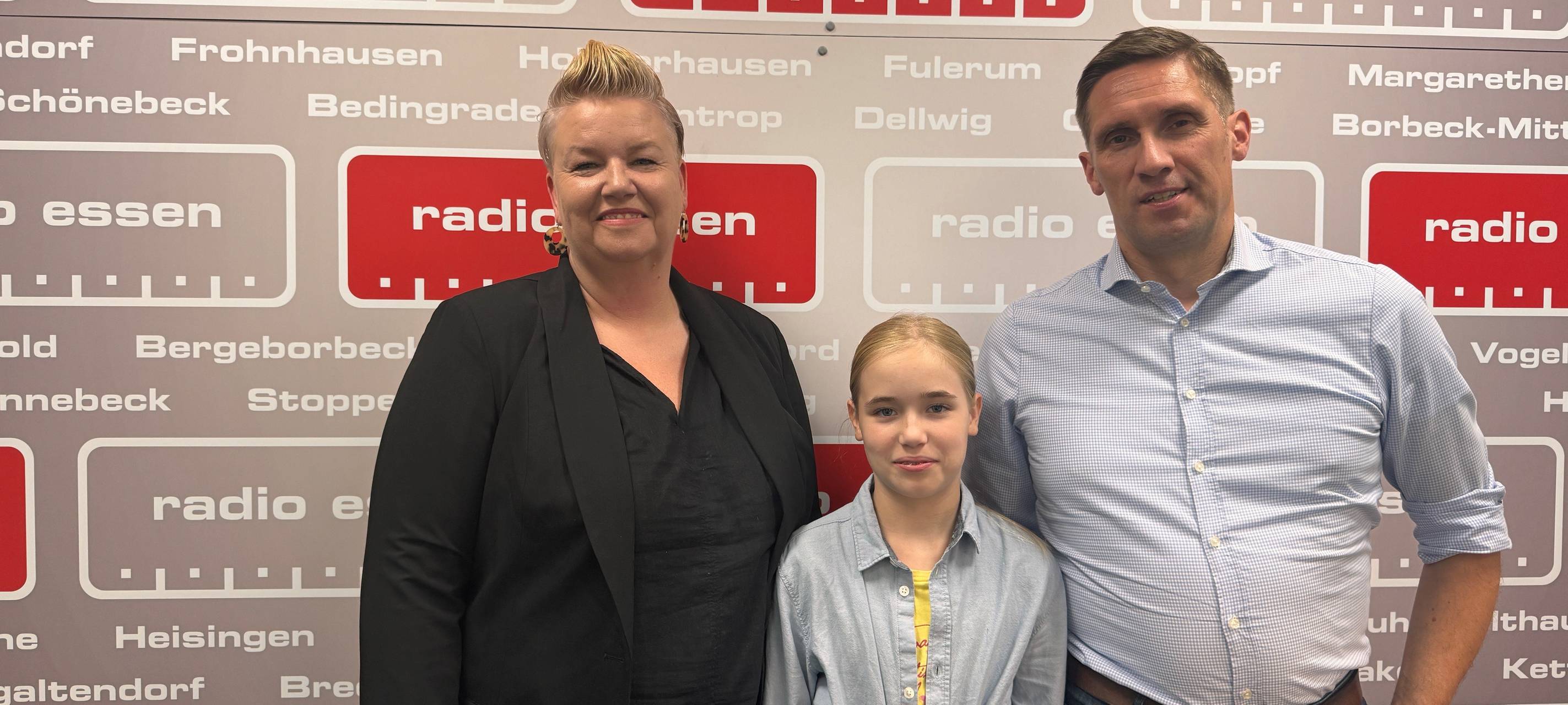 Stephanie Peters, Lars Peters und Tochter Sophie